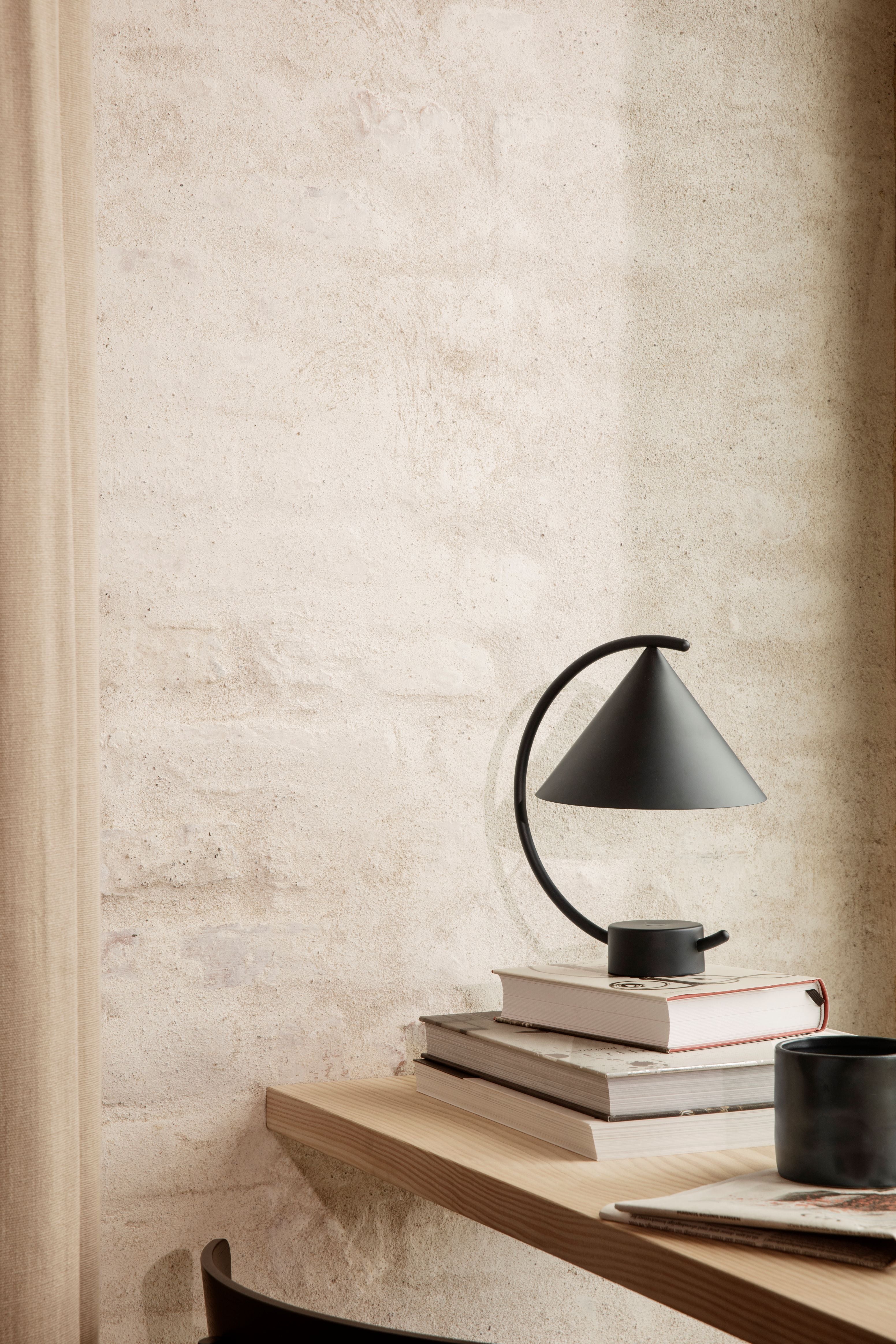 MERIDIAN Tragbare Lampe schwarz