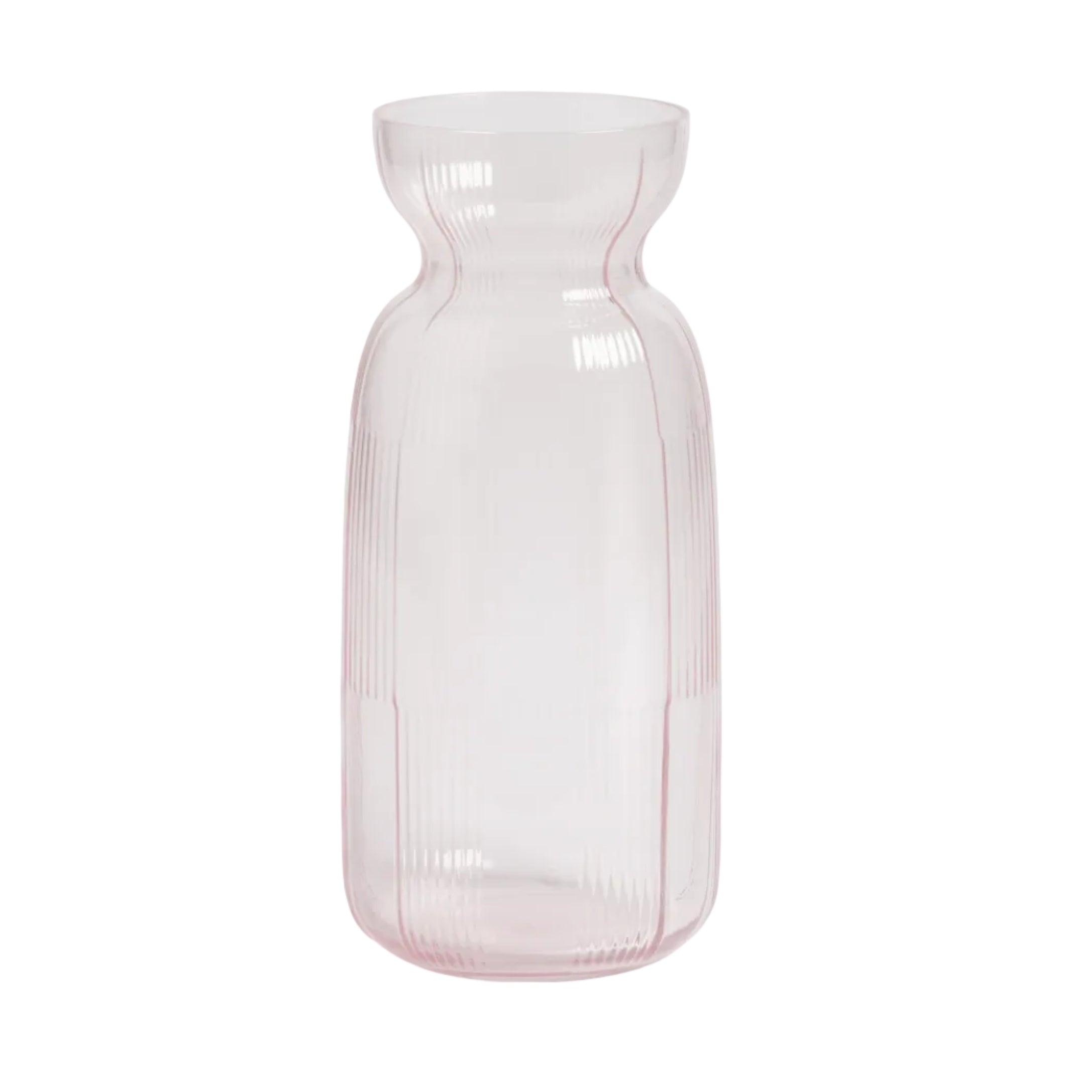 Karafka CIRCUS aus rosa Glas