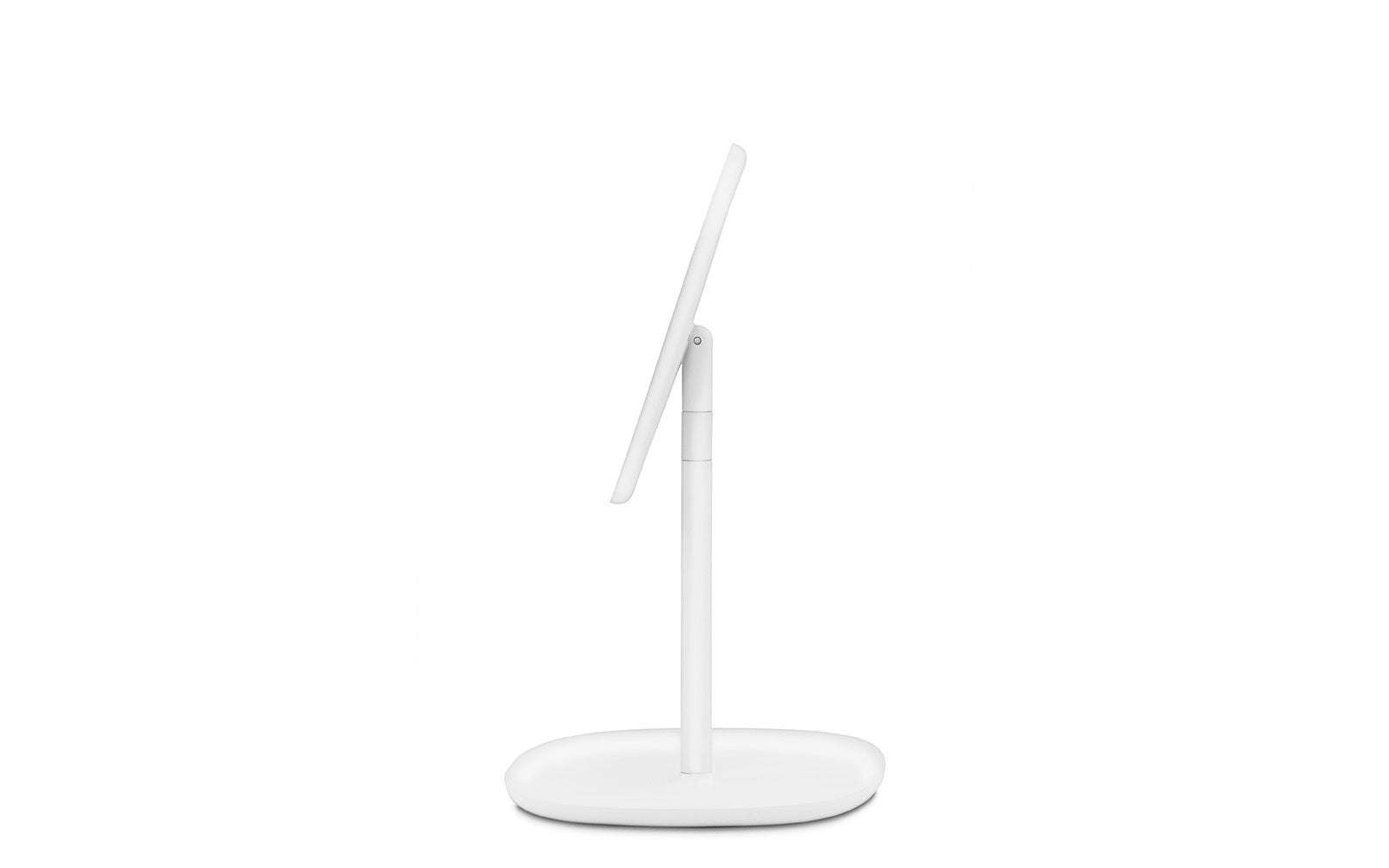 FLIP white mirror with stand