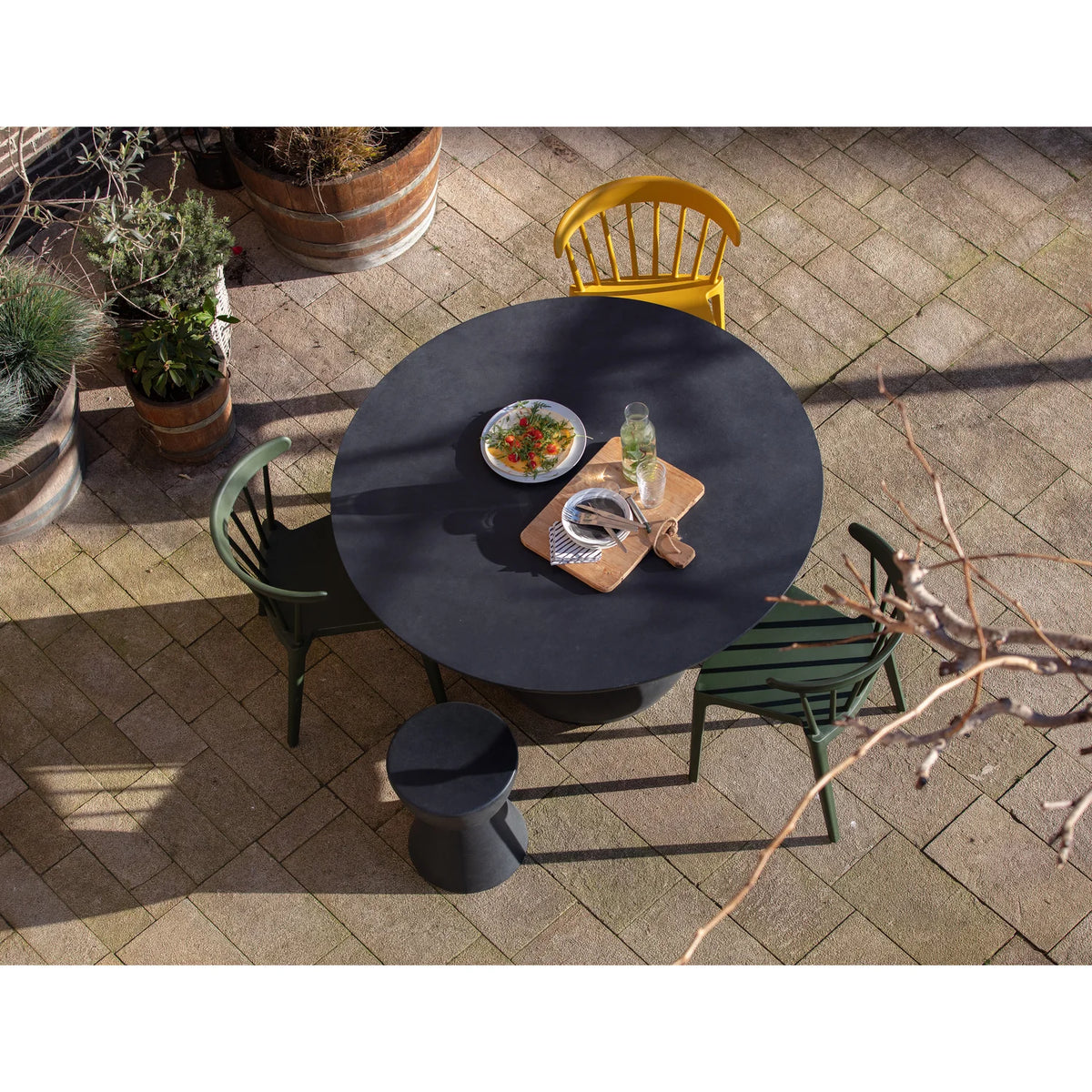 Dover Anthracite Stool