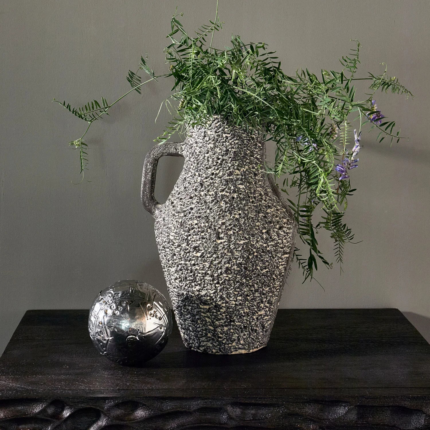 Vase TABIA braun