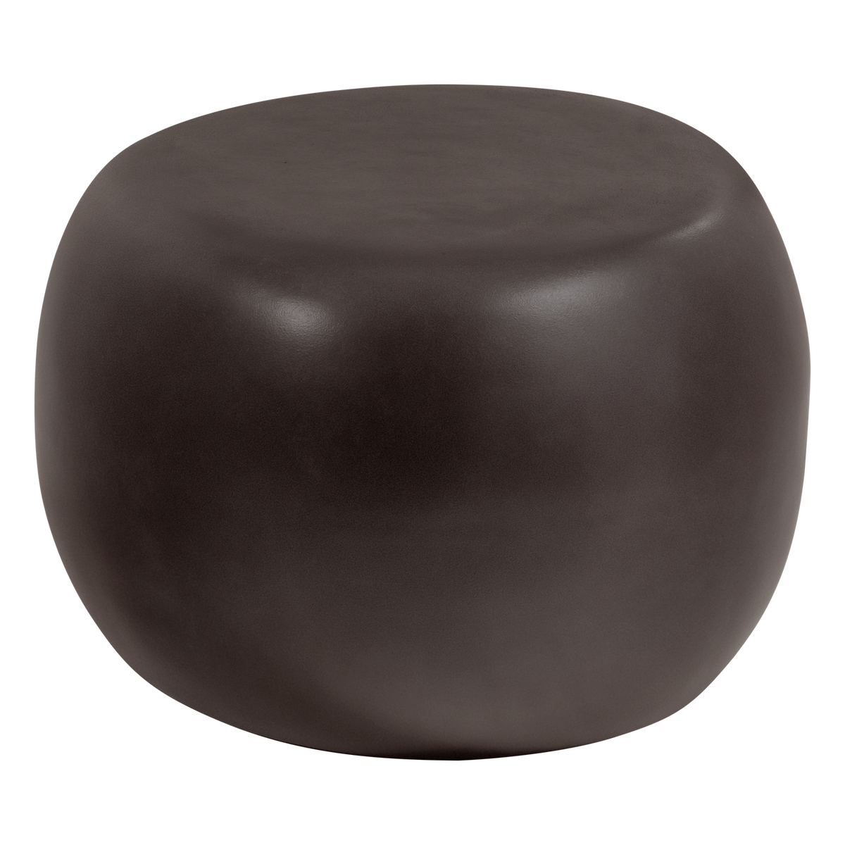 Stolik PEBBLE ciemnobrązowy – ujęcie 3