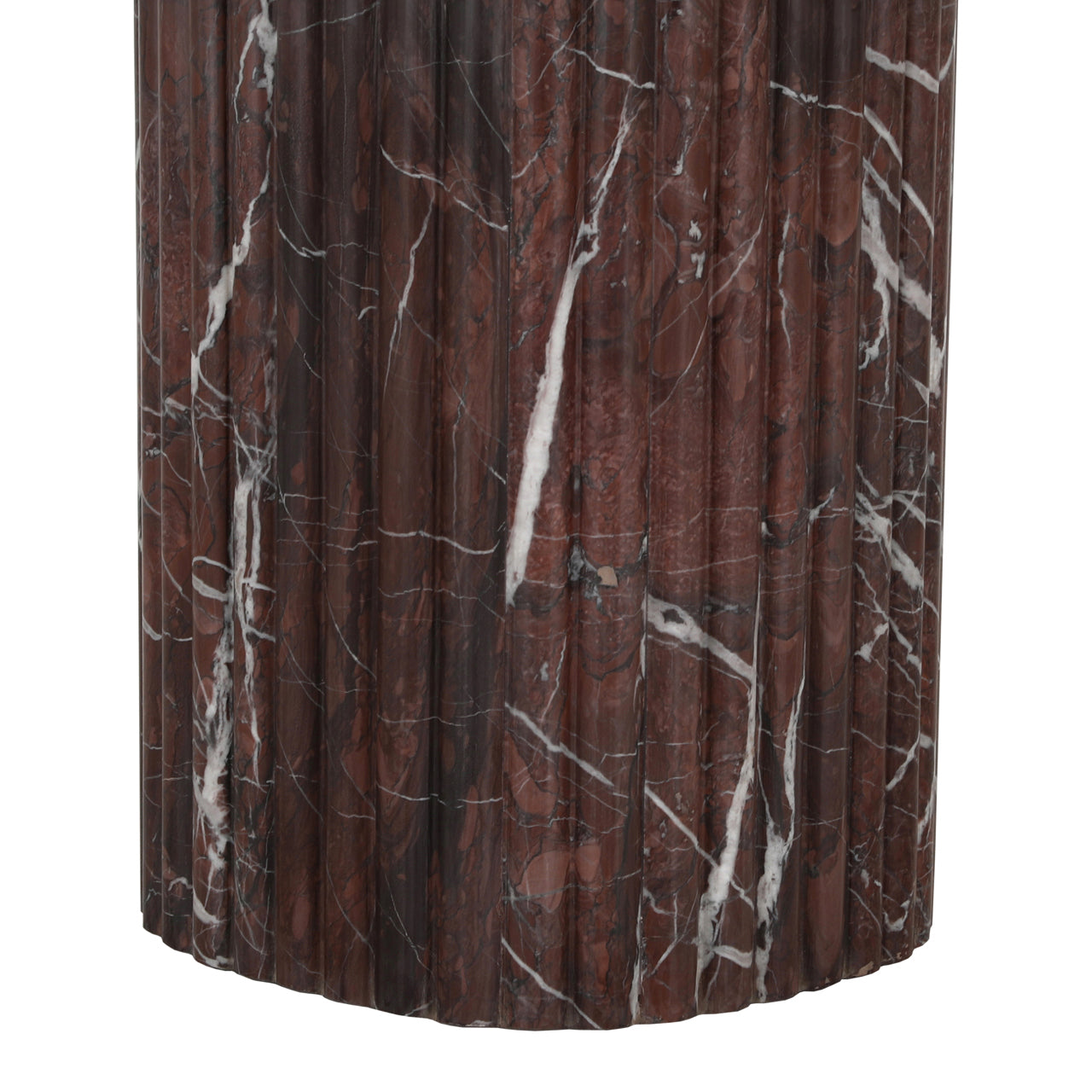 ORCHID Side Table Brown Marble