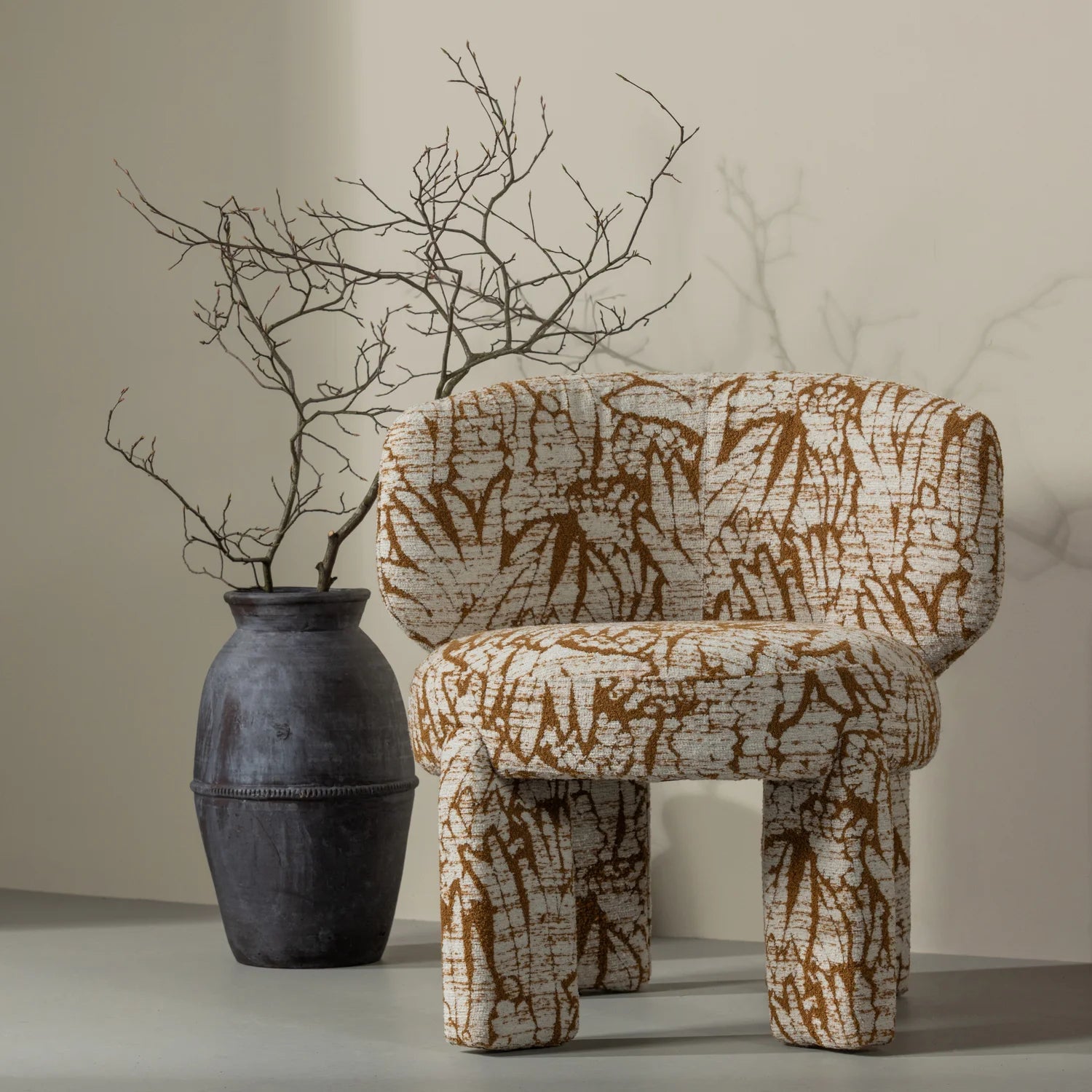 Sessel UPKE beige-braun