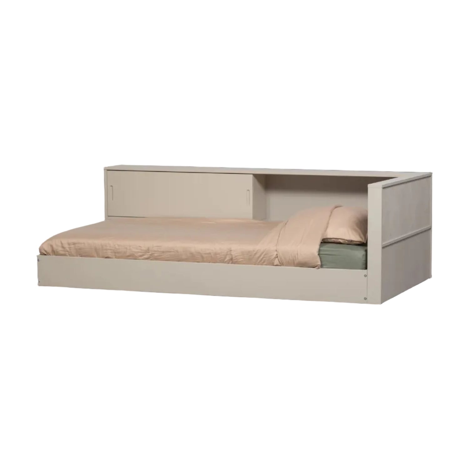 Eckbett CARTER in Beige