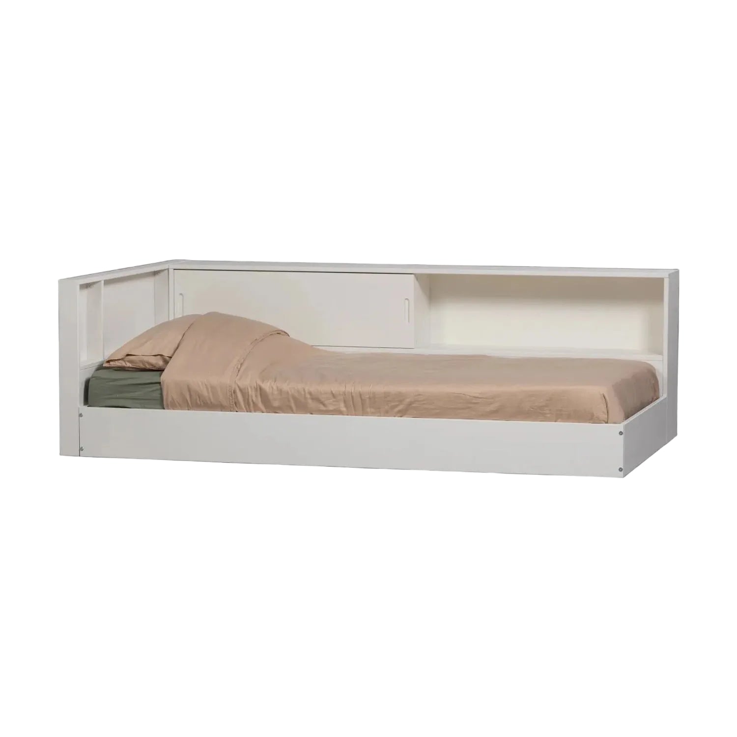 Eckbett CARTER in Weiß