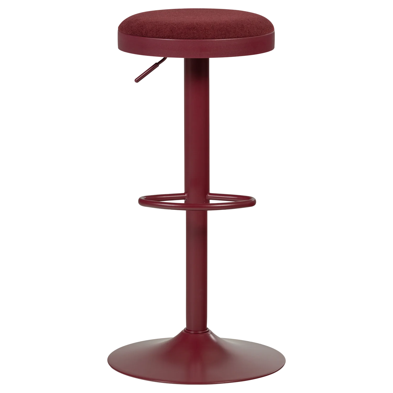 Verstellbarer Hocker MEVO weinrot