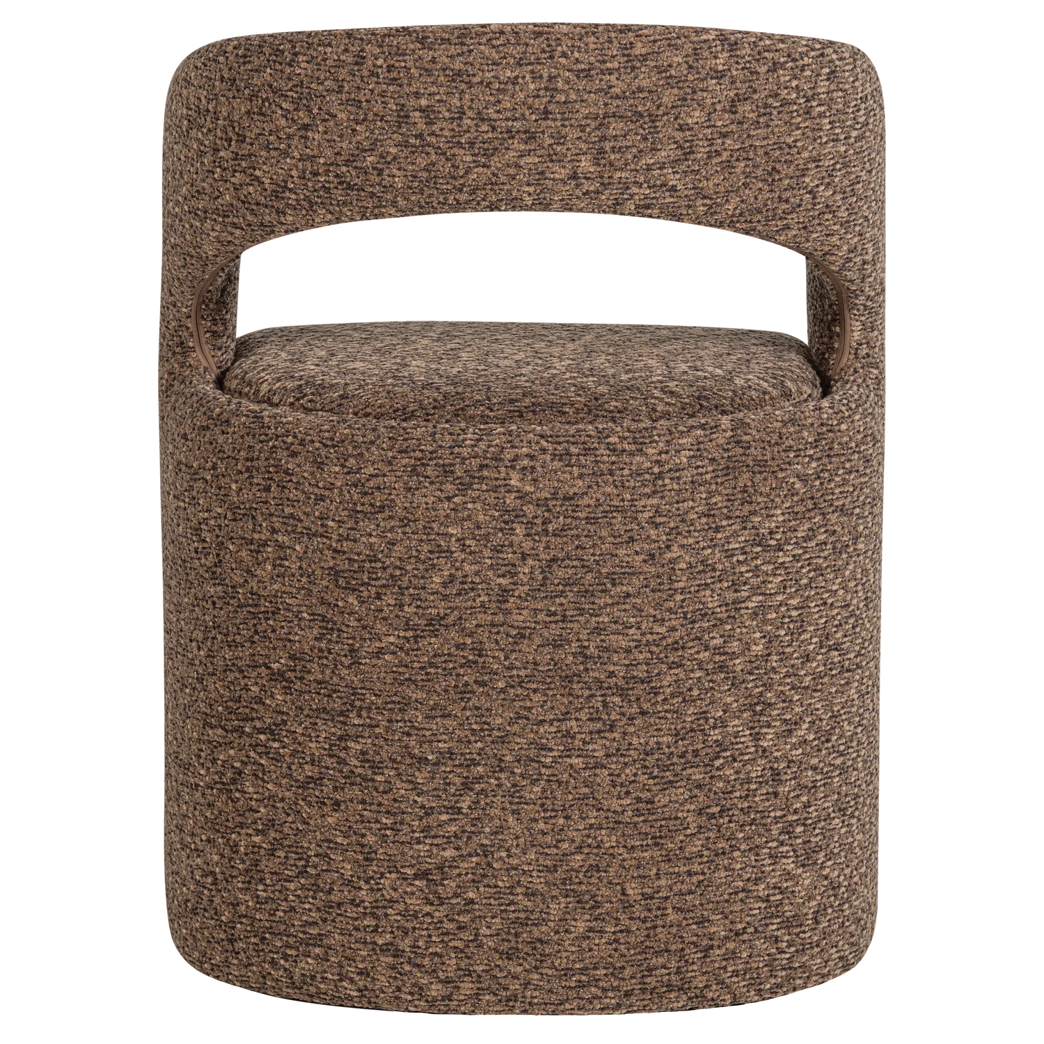 Stuhl LANOR braunes Boucle