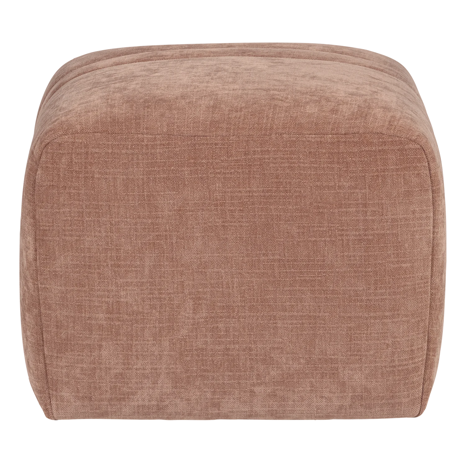 Hocker OMAIRE rosa Chenille