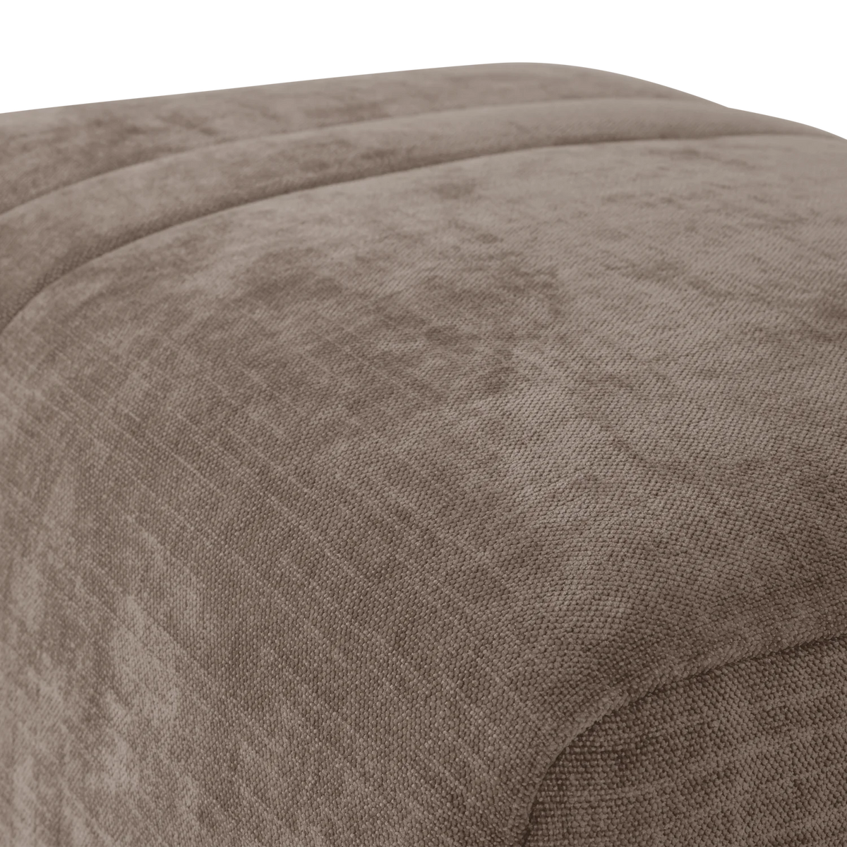 Puff OMAIRE taupe Chenille
