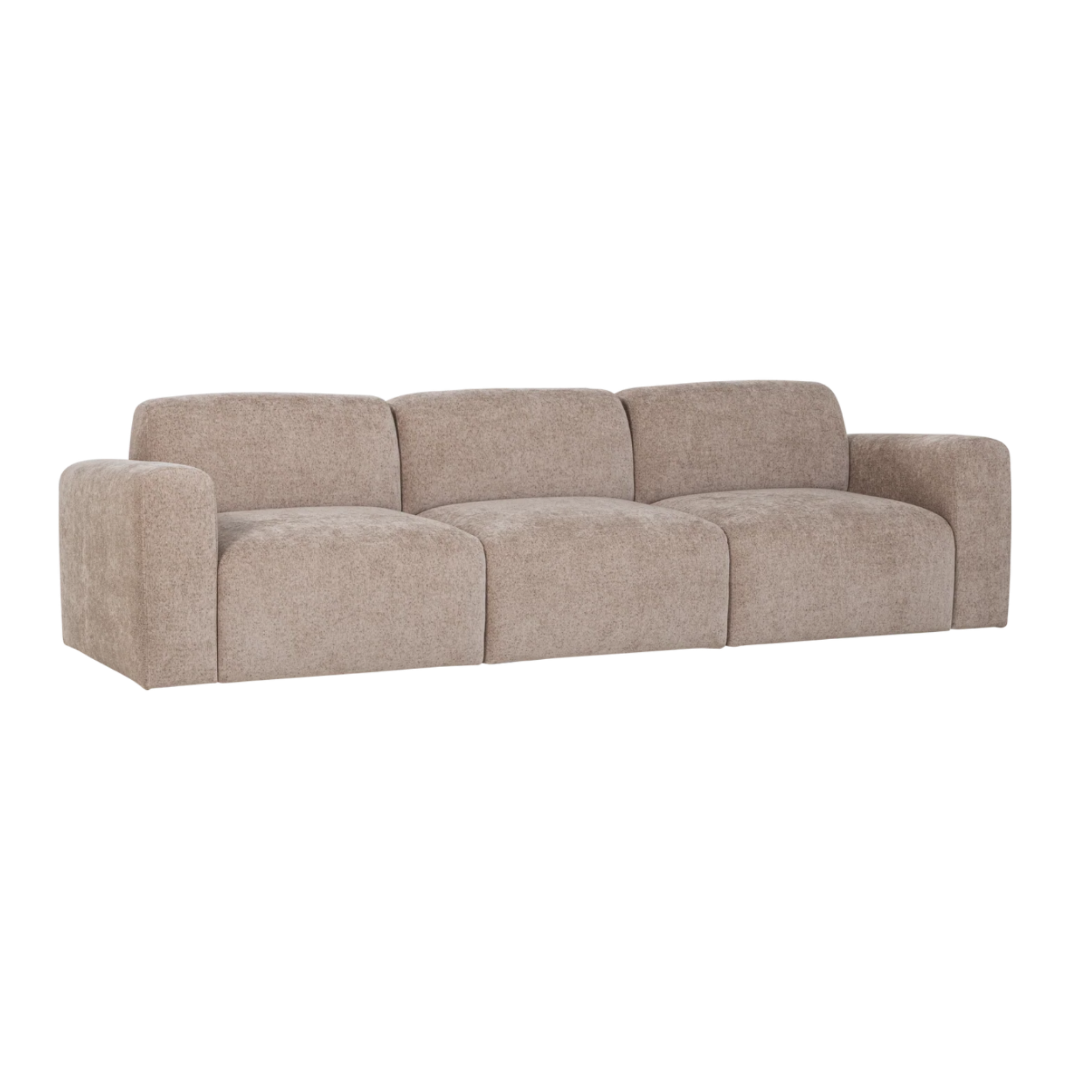 Sofa 3-Sitzer UMINA beige Chenille
