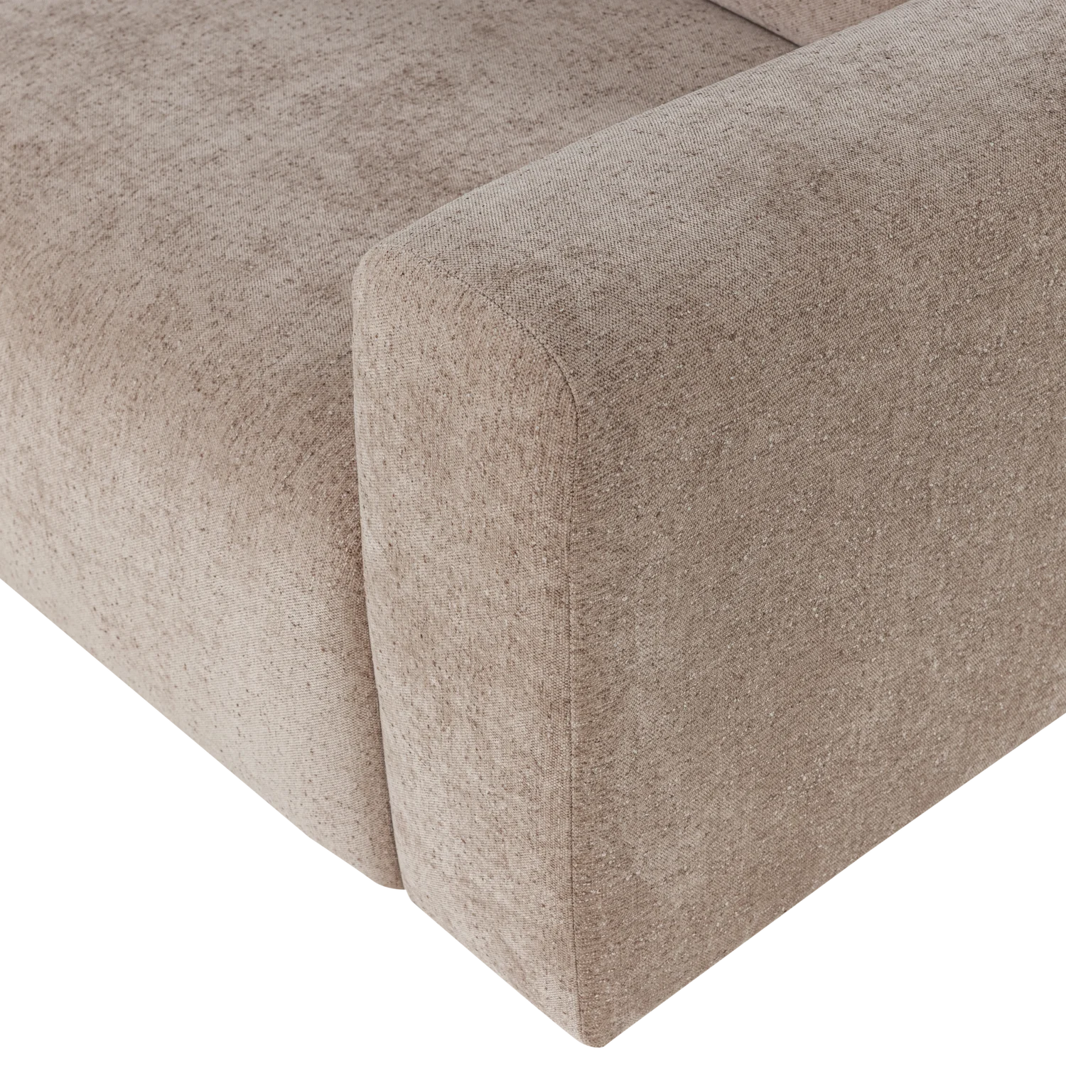 Sofa 3-Sitzer UMINA beige Chenille