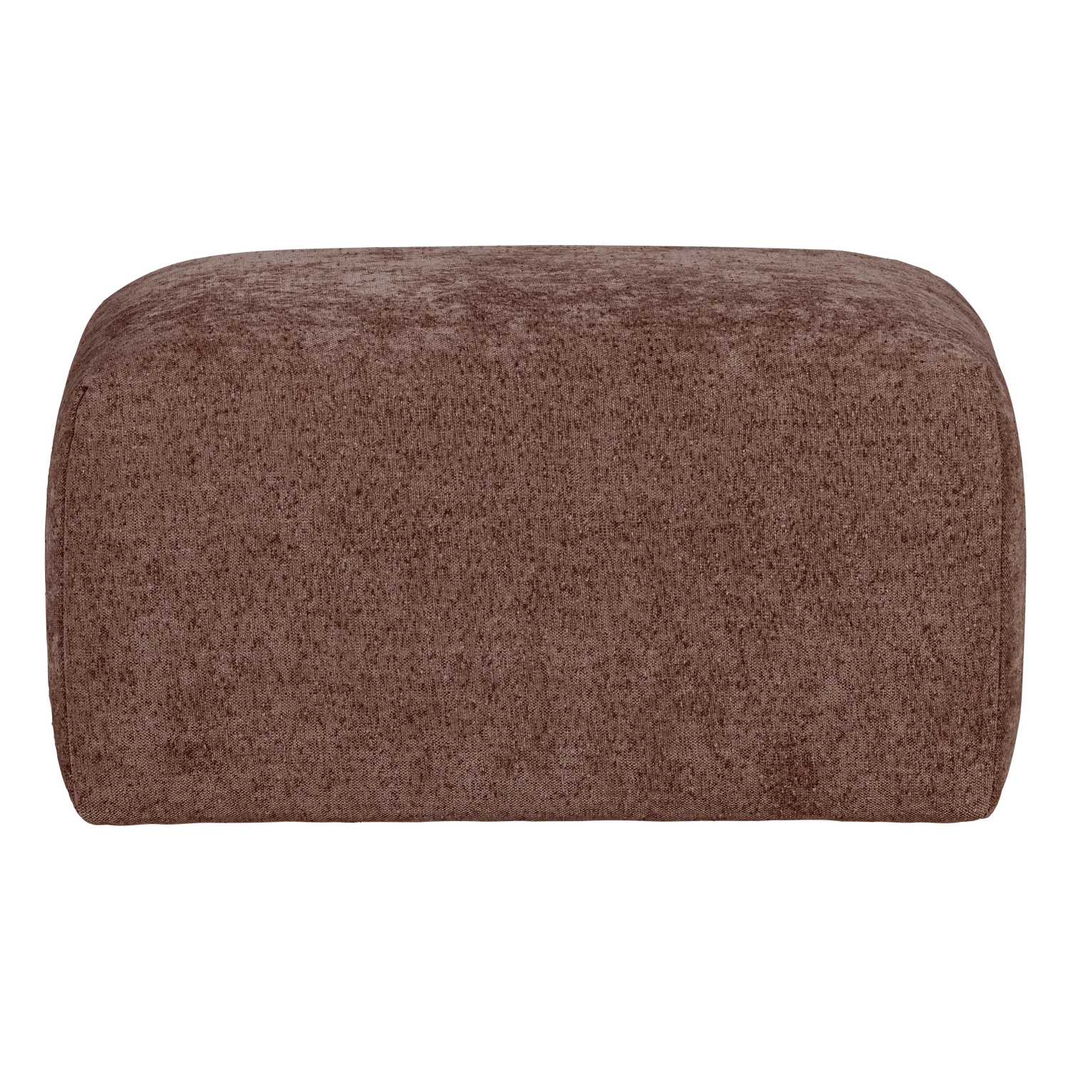 Puff UMINA rosa-braun Chenille