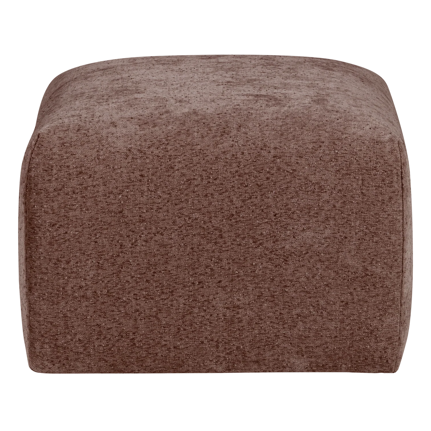 Puff UMINA rosa-braun Chenille