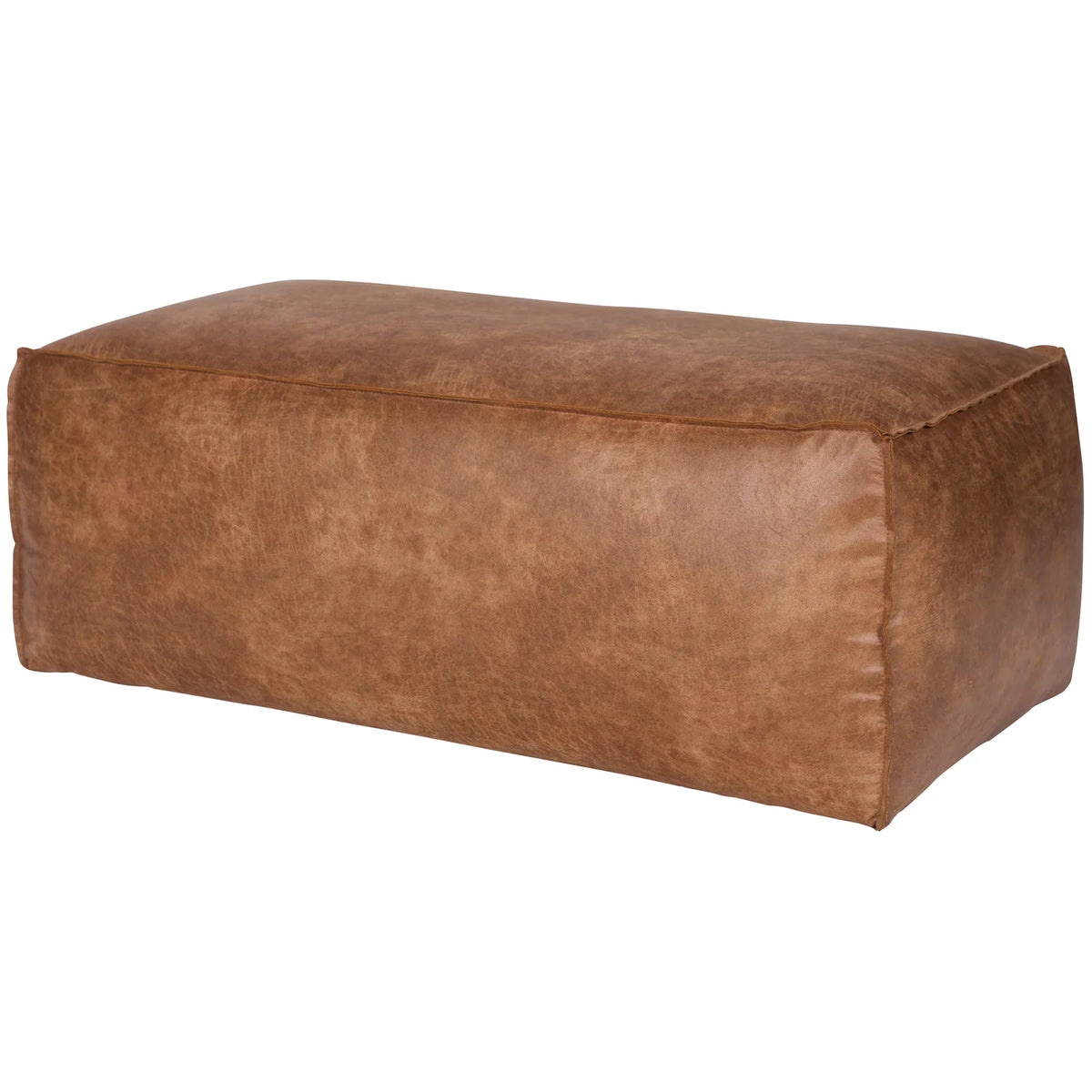 Koniakowe Leder Pouf