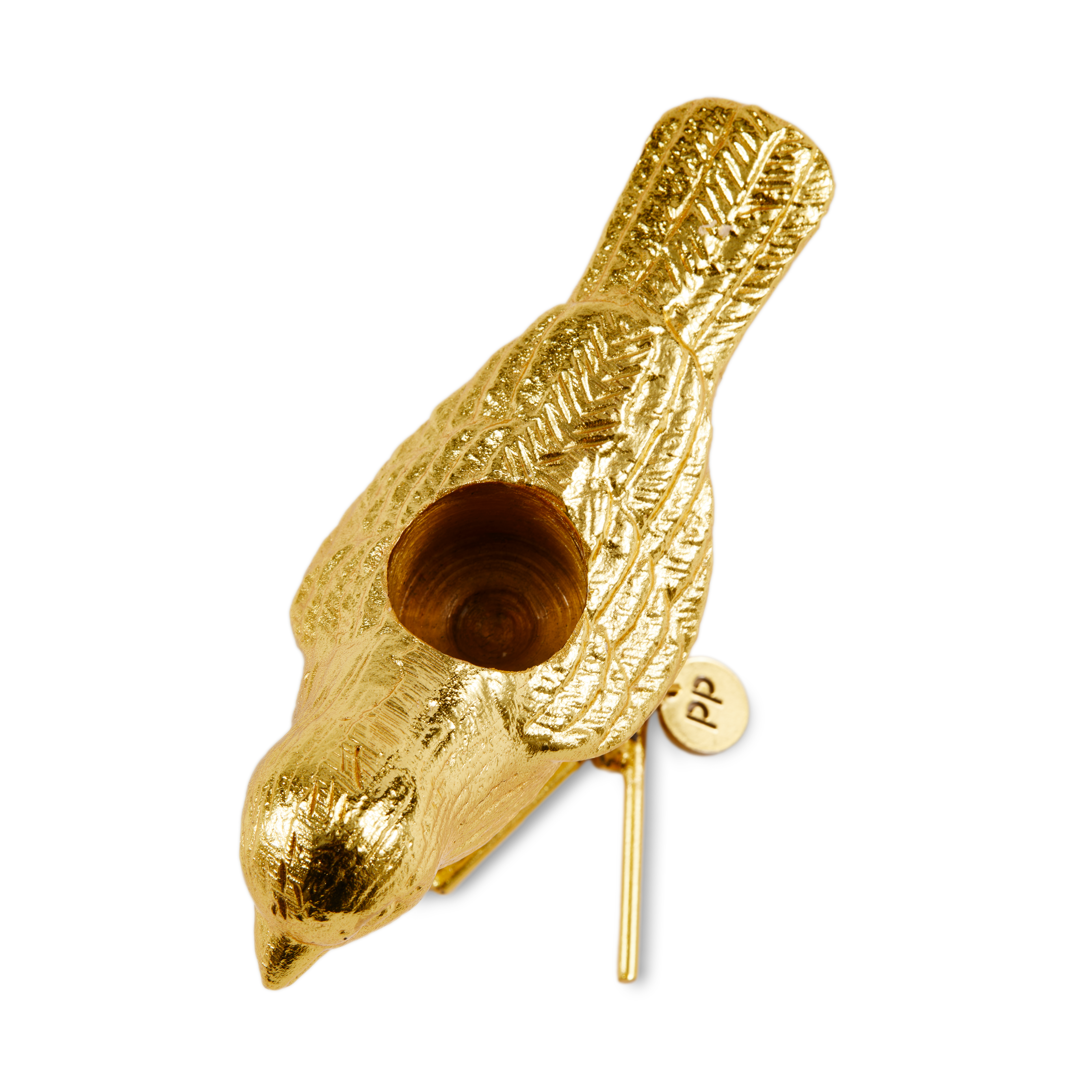 FLOCK OF BIRDS Candle Holder Set Gold