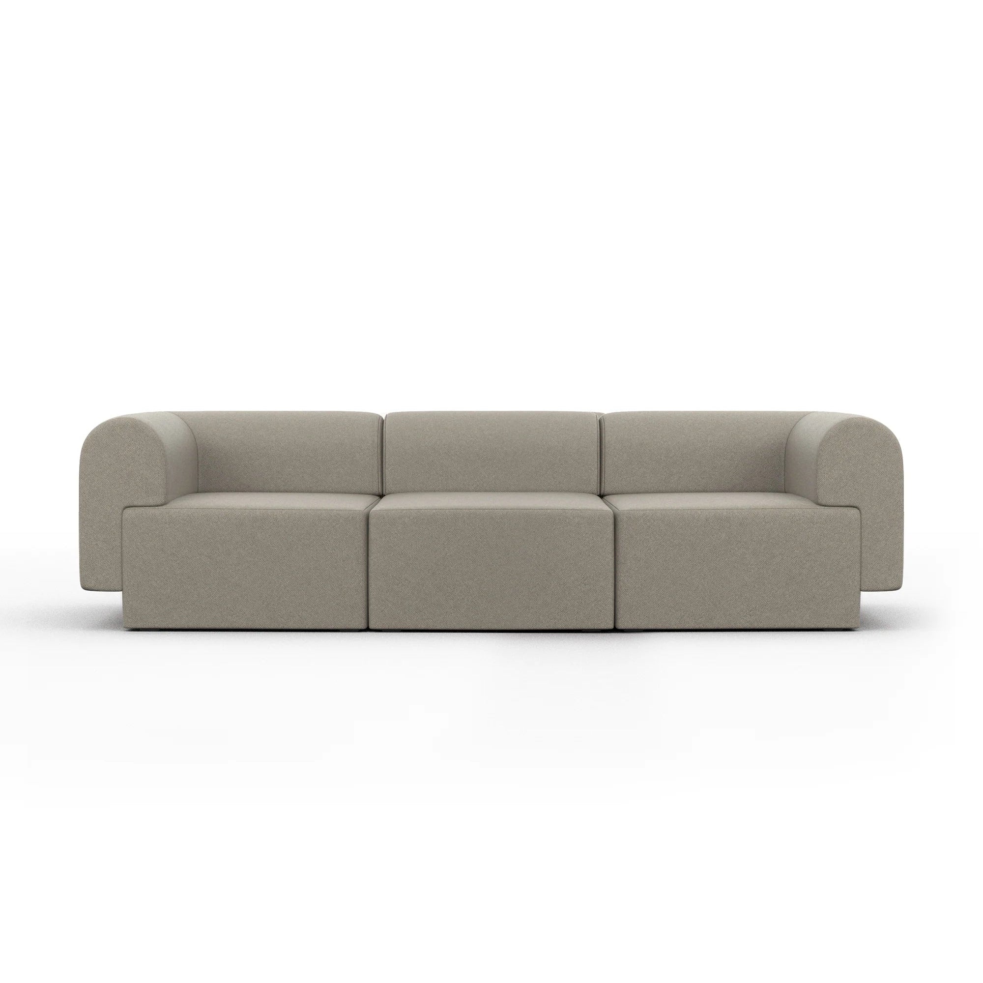 Sofa 3-Sitzer TORI taupe