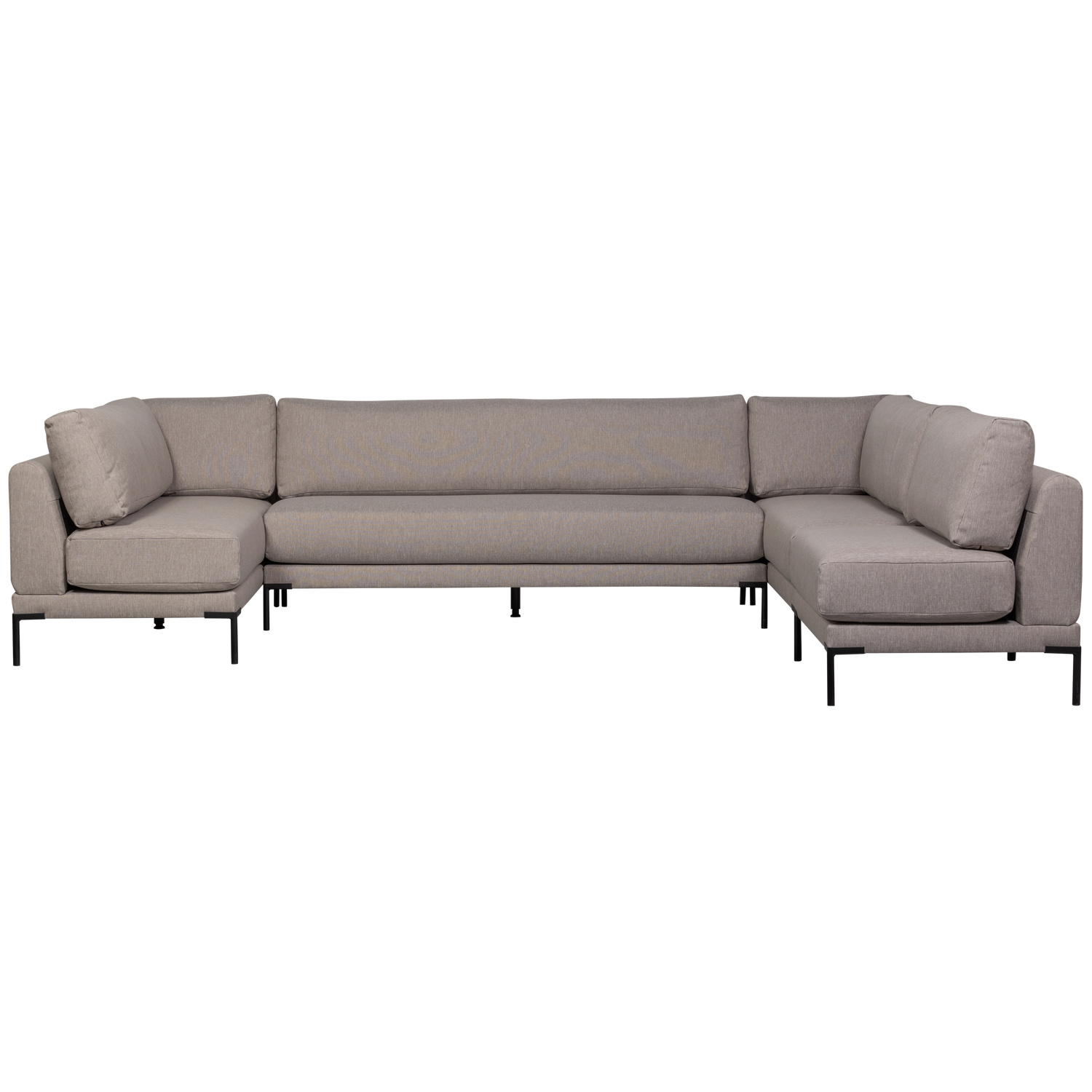 Couple Dining Bench Armchair / Module in Taupe
