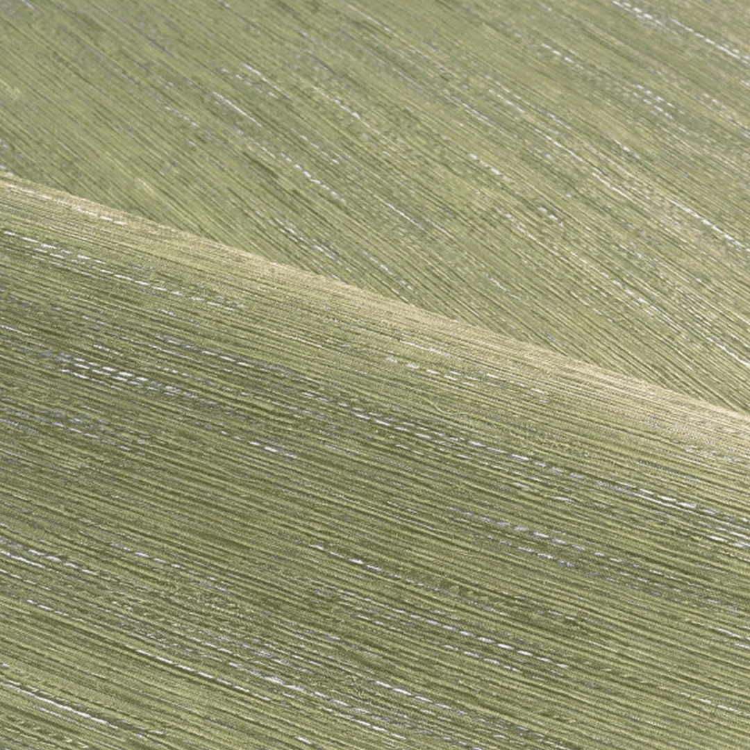 Strukturtapete, die Jacquardstoff imitiert TATAMI - LICHEN grau-grün