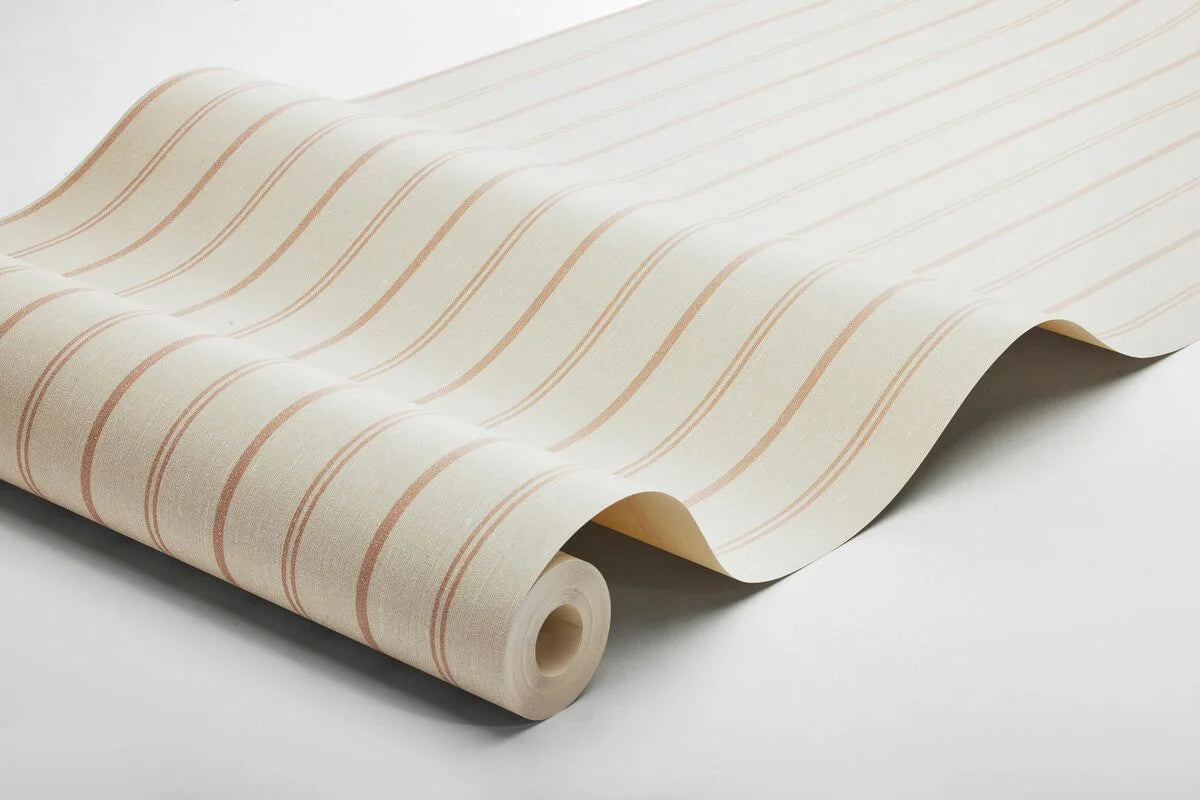 Tapete mit Streifen WOODLAND STRIPE beige
