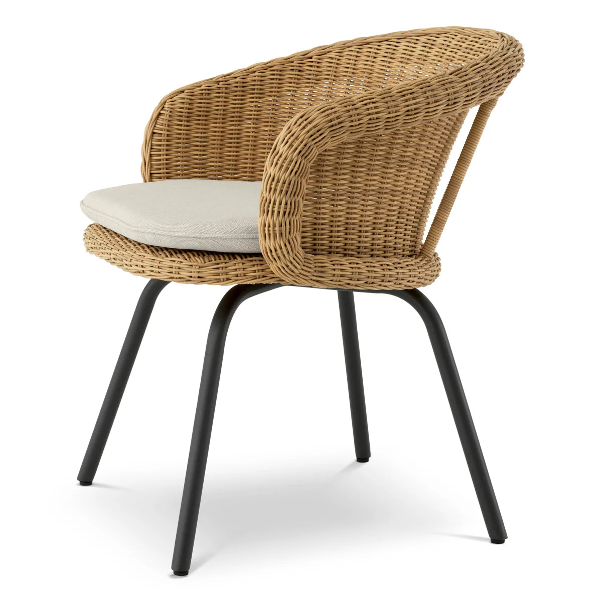 Außenstuhl NOLAN aus Rattan