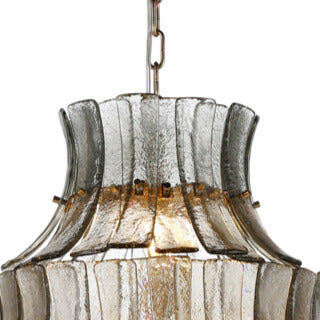 COLBEY chandelier smoked glass