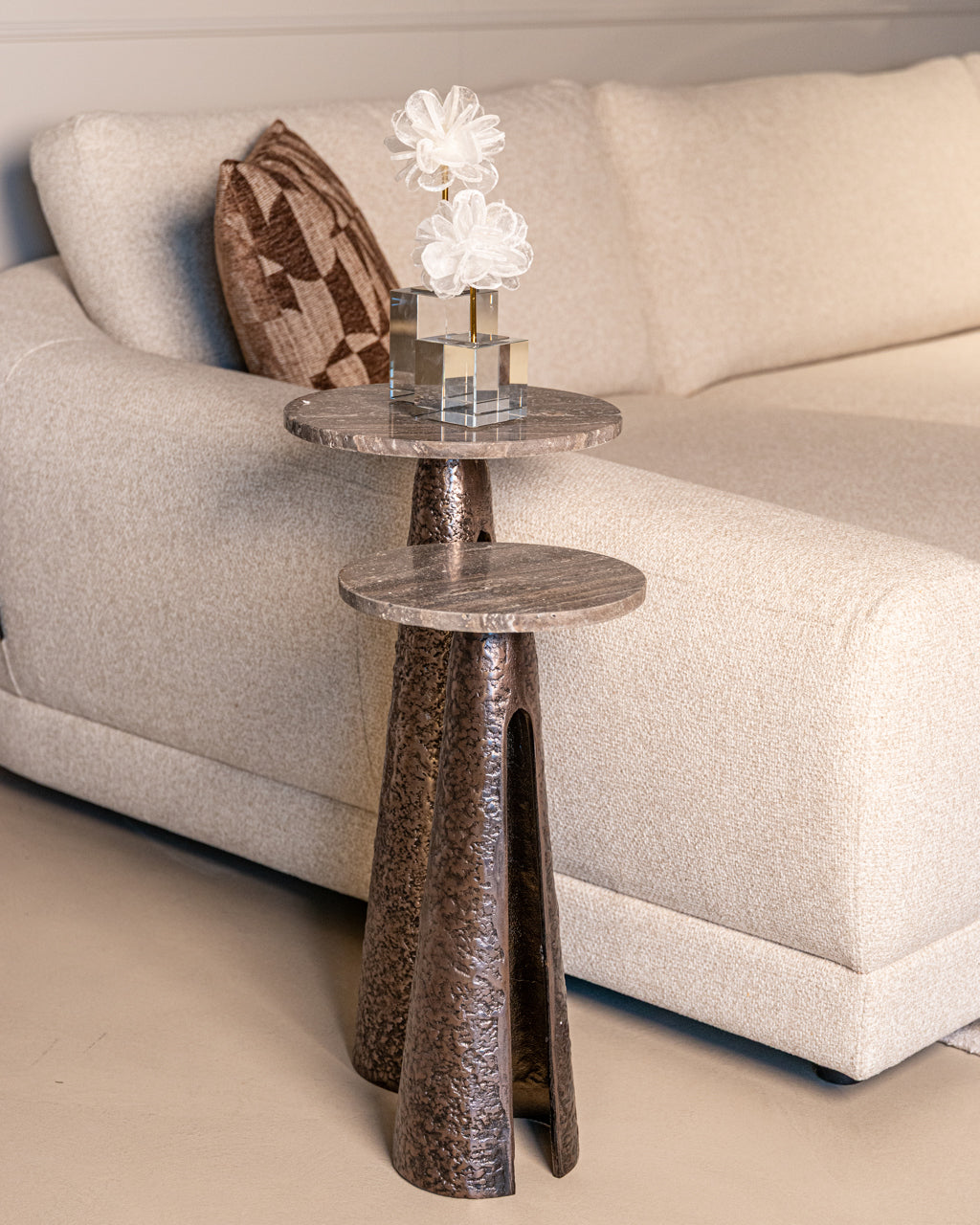 Beistelltisch ELDORA braun