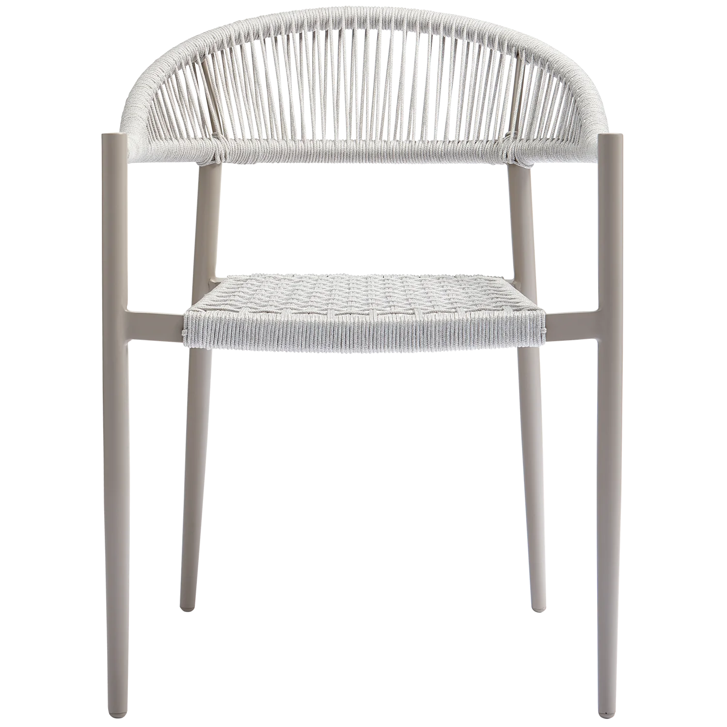 YELLOW light gray garden chair