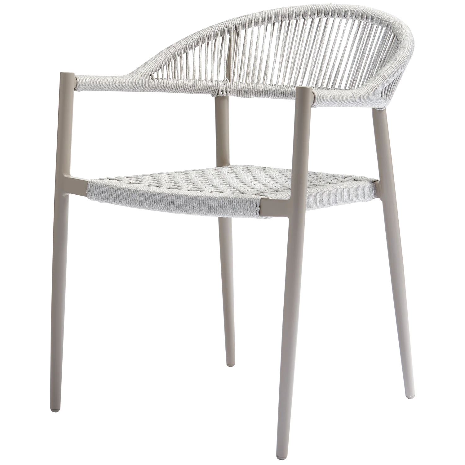 YELLOW light gray garden chair