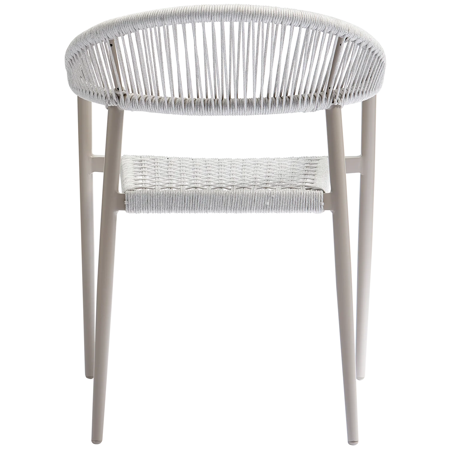 YELLOW light gray garden chair