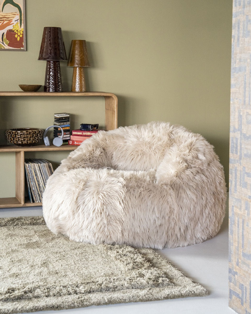Fotel SNUZZLE beżowy – By Boo