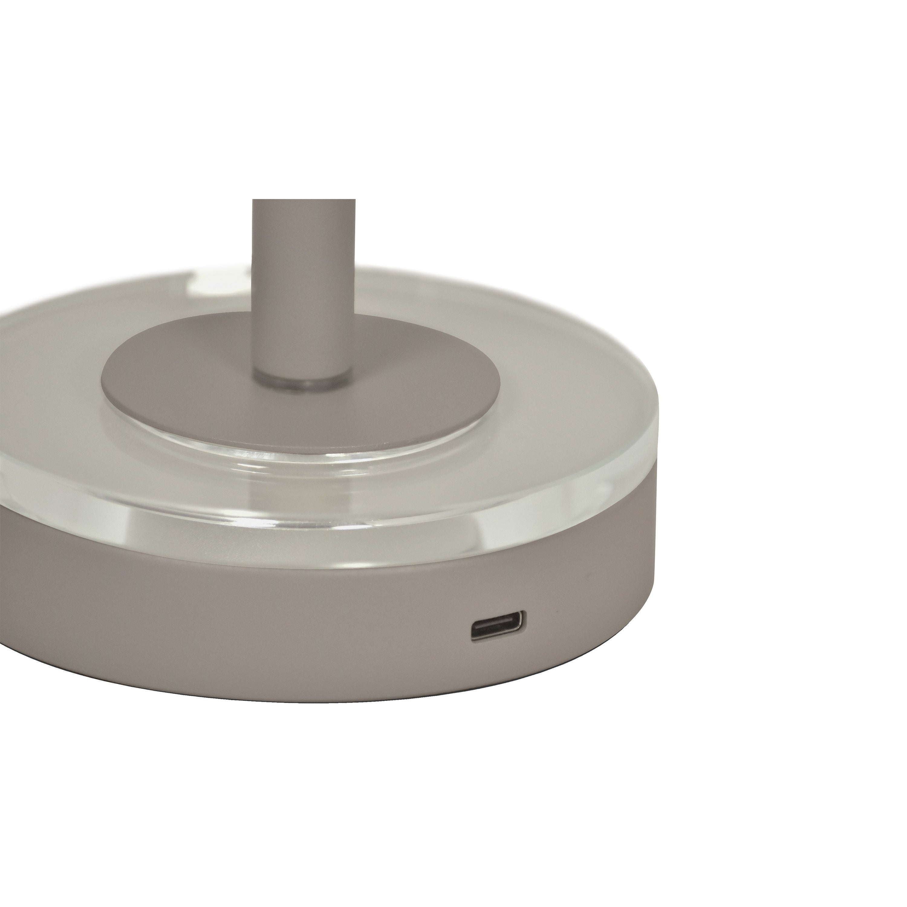 Tragbare Lampe LUCEO beige