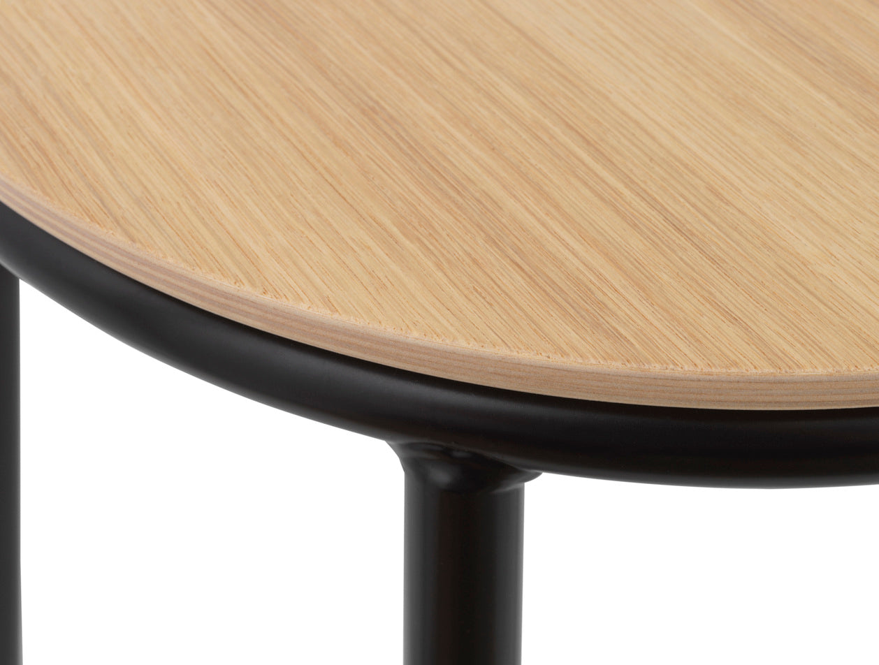 Circa stool Natural oak veneer