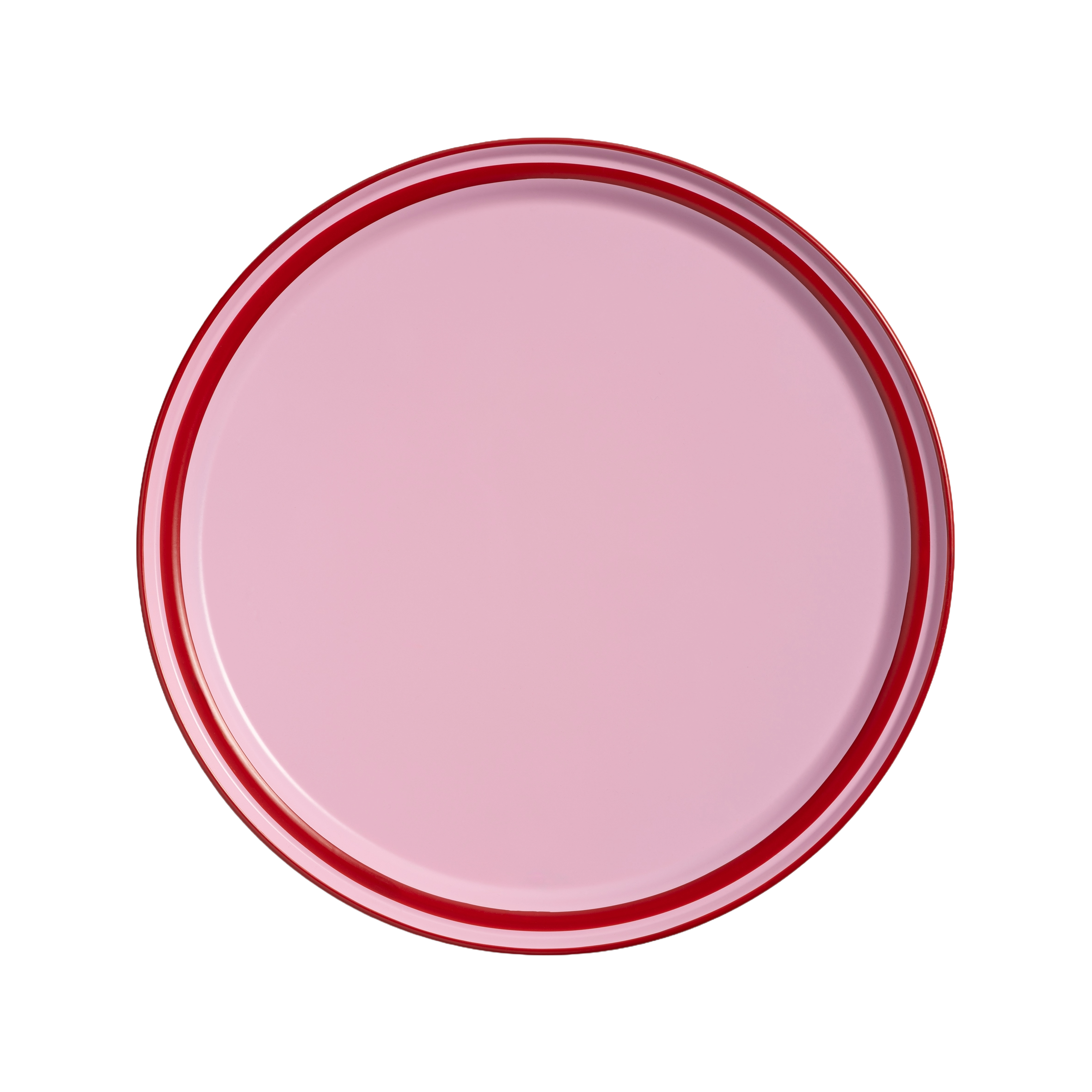 VANO tray pink with red