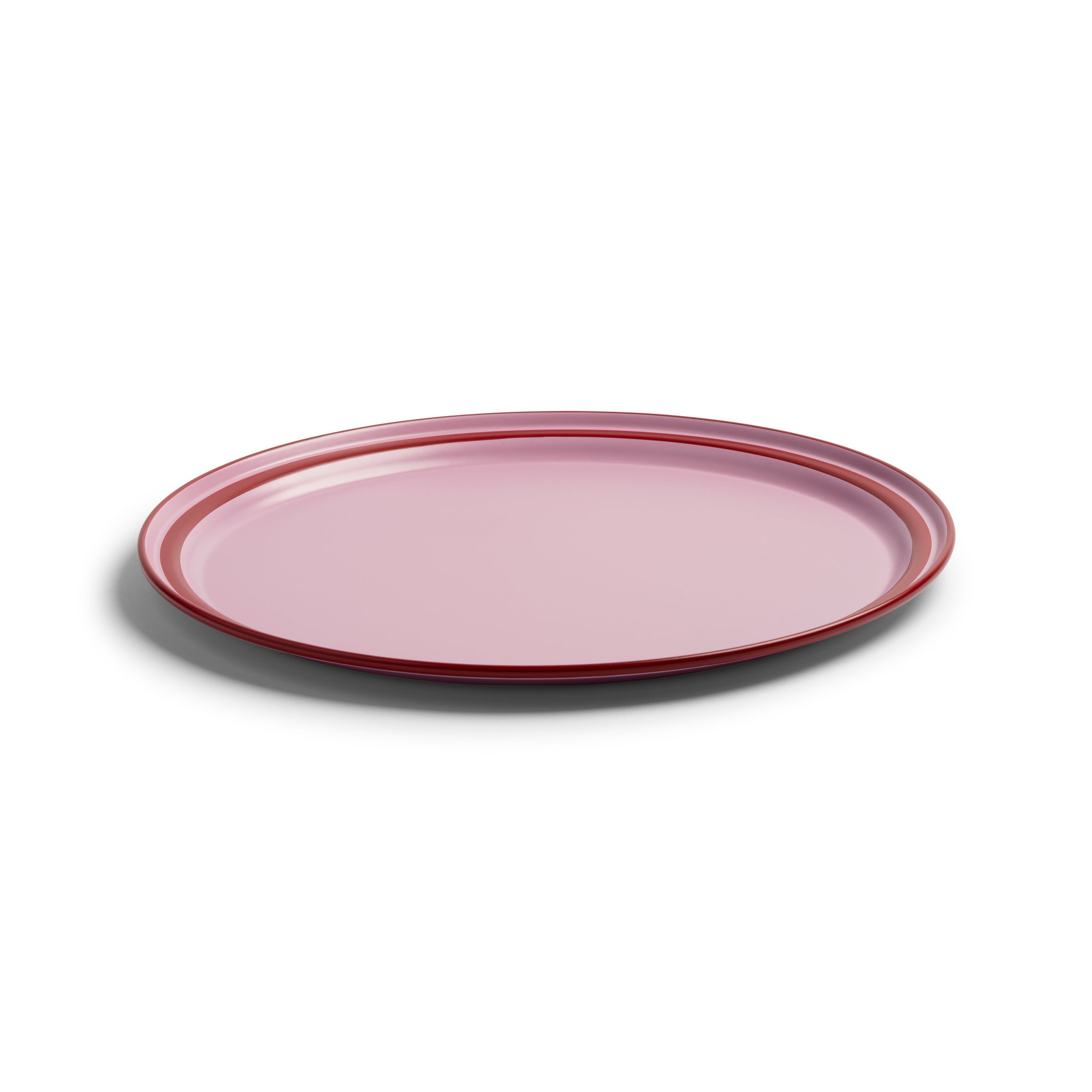 VANO tray pink with red