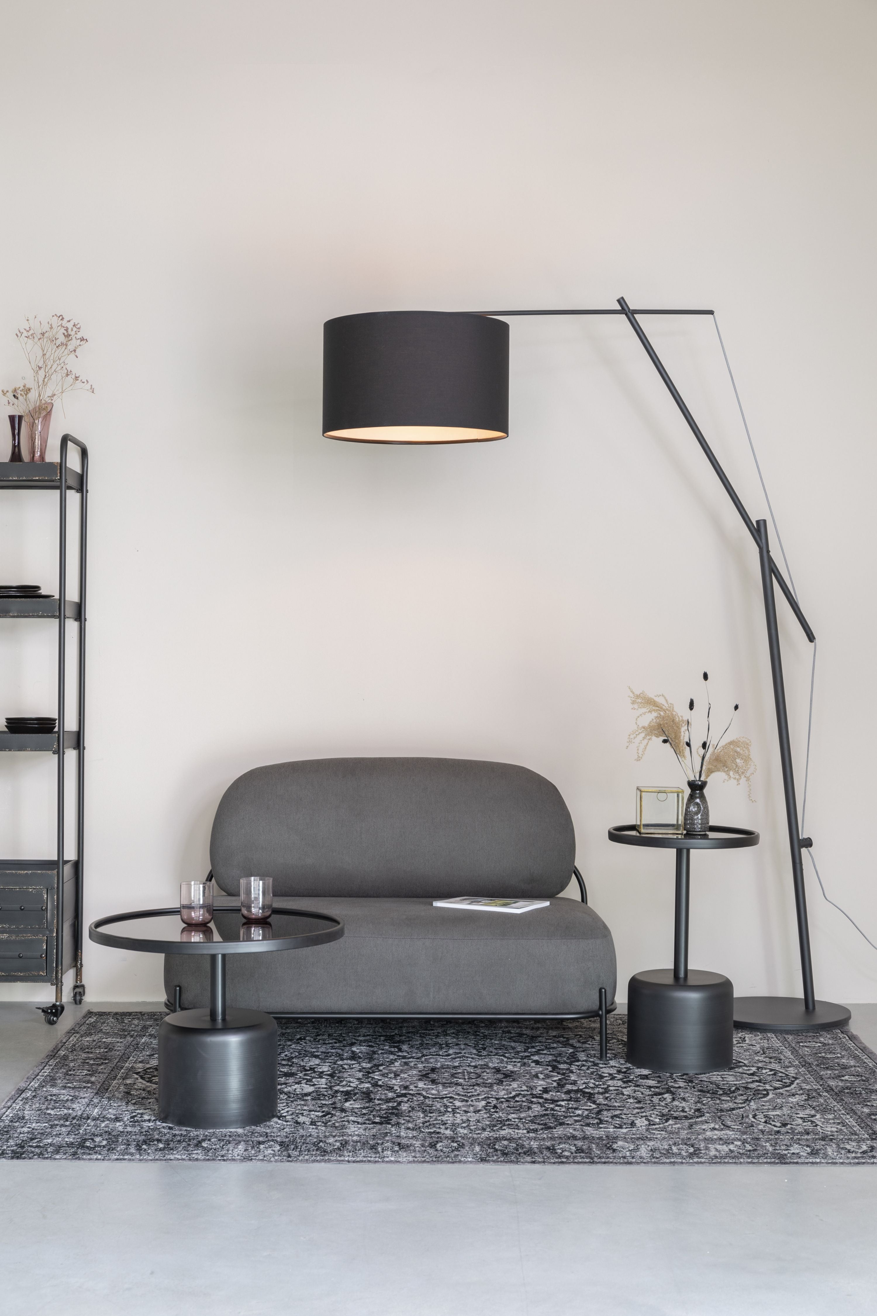 Floor Lamp Tokio Black White Label Living Eye on Design