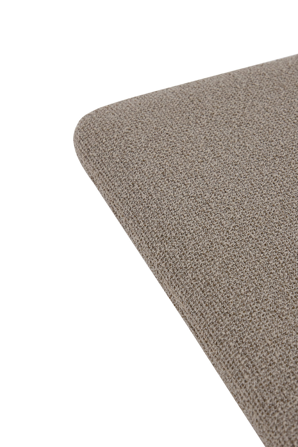 Sitzkissen CURVA taupe Bouclé