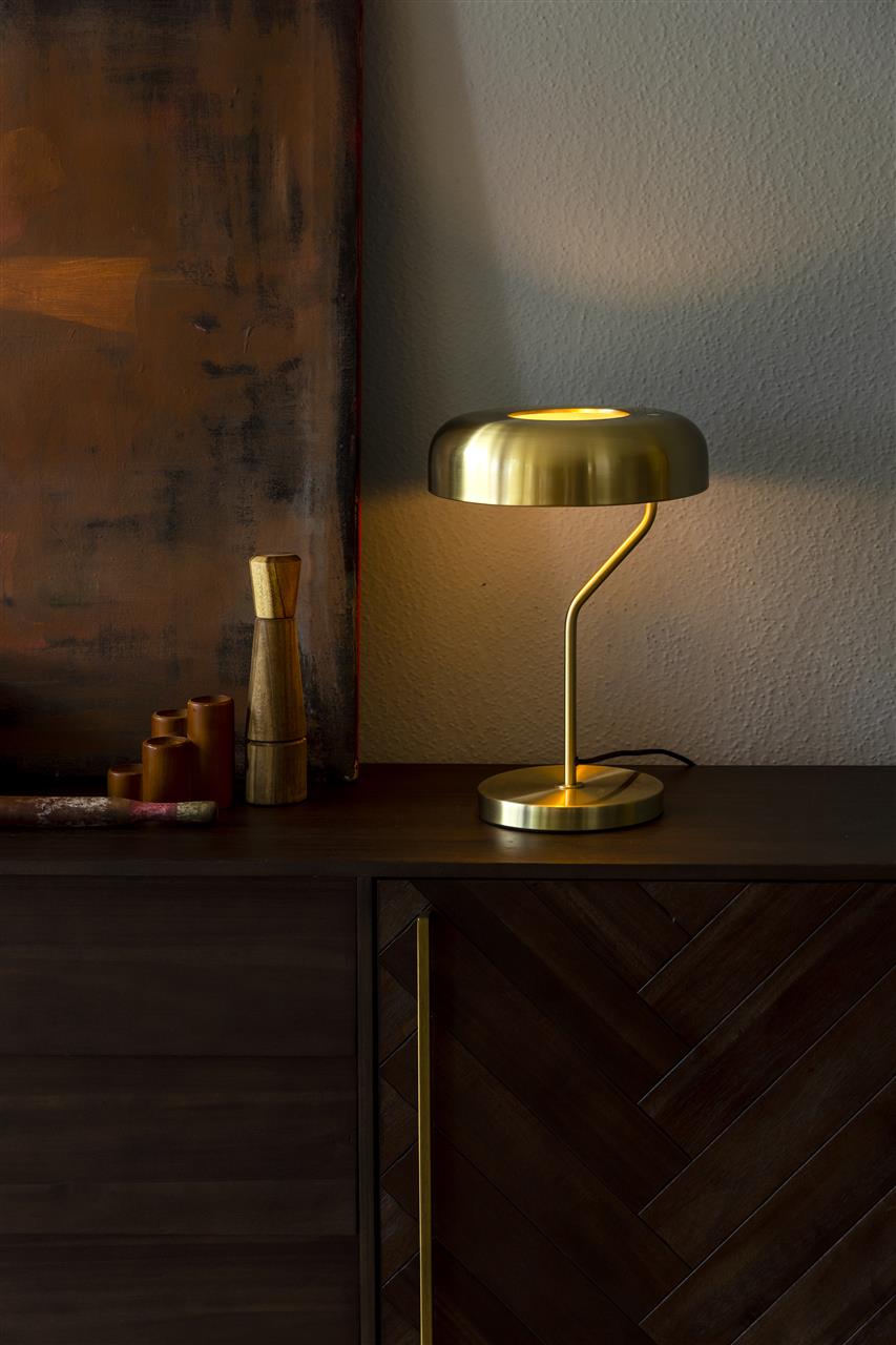 Tischlampe Gold