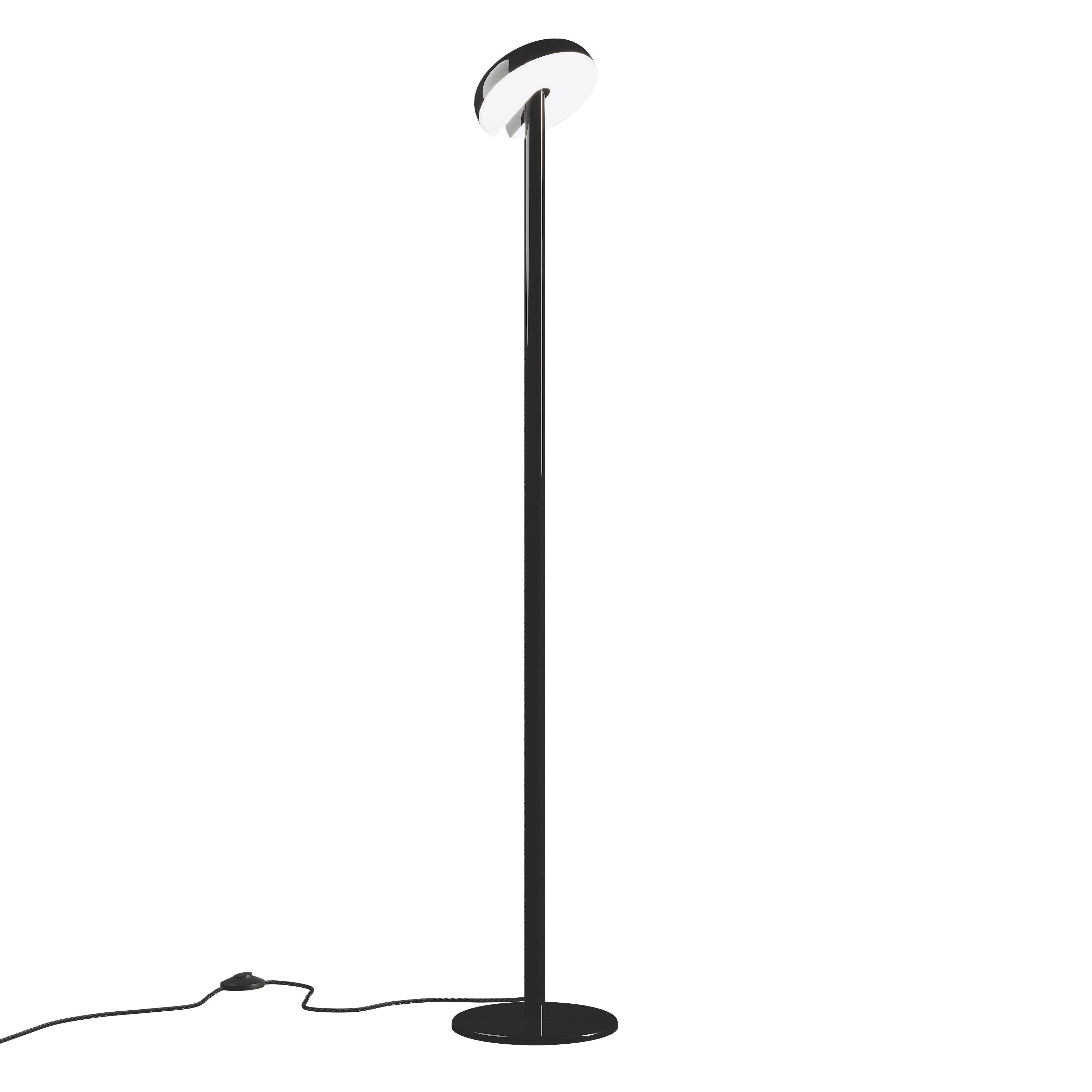 Lampa podłogowa CABRIOLETTE połyskujący czarny