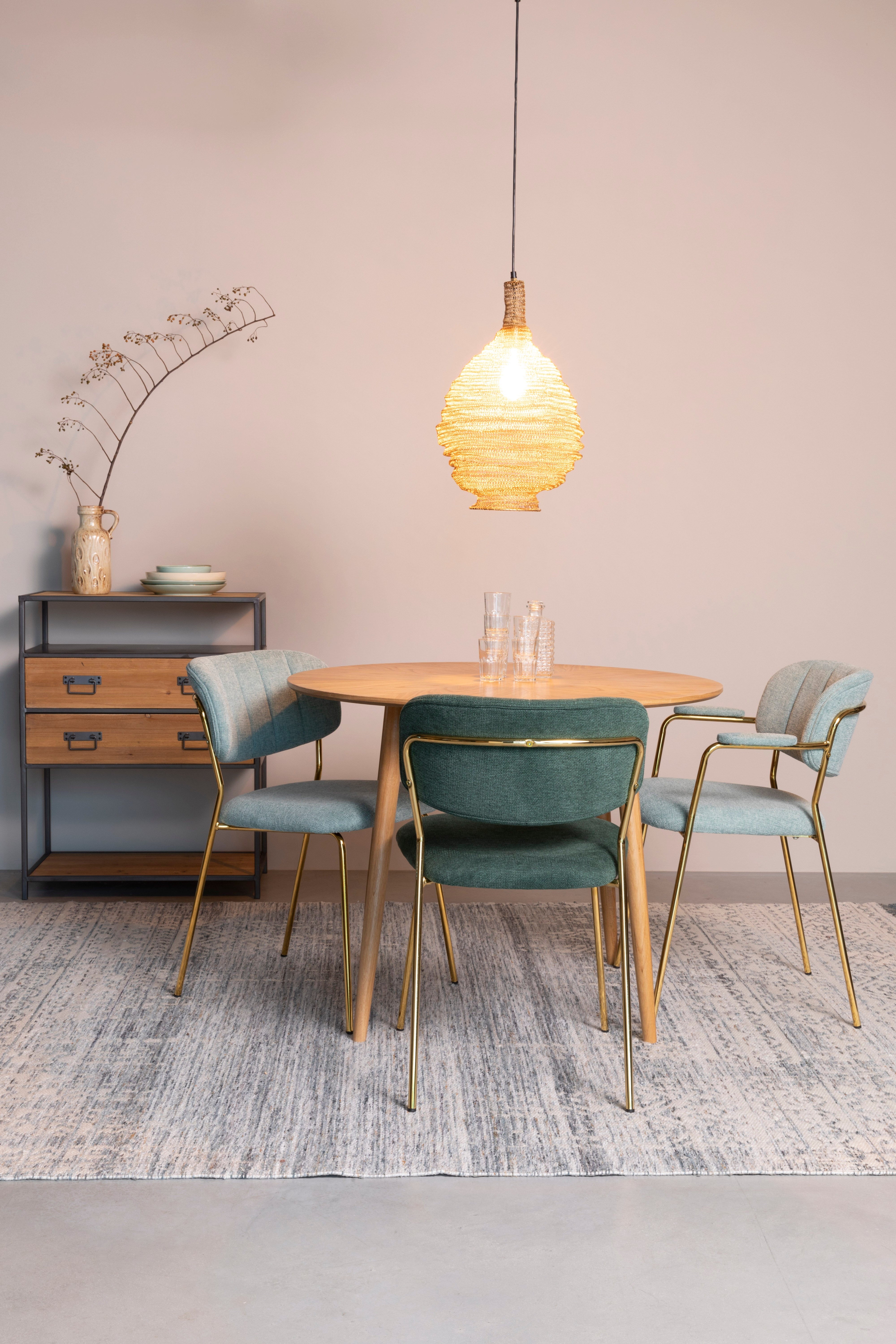 Pendant Lamp Lena M Brass White Label Living Eye on Design