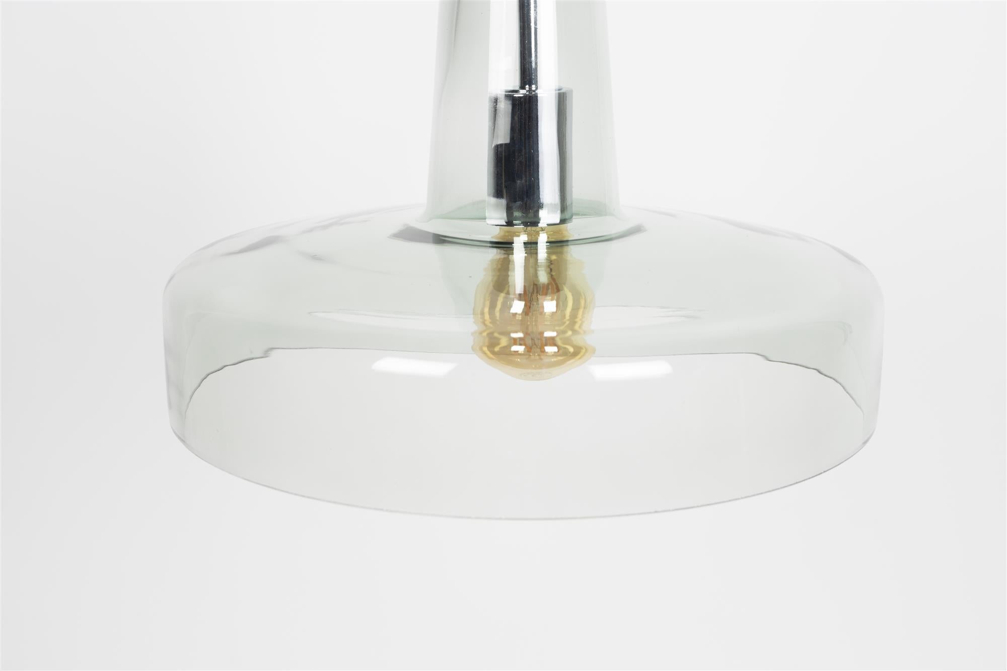 ANSHIN pendant lamp with glass shade