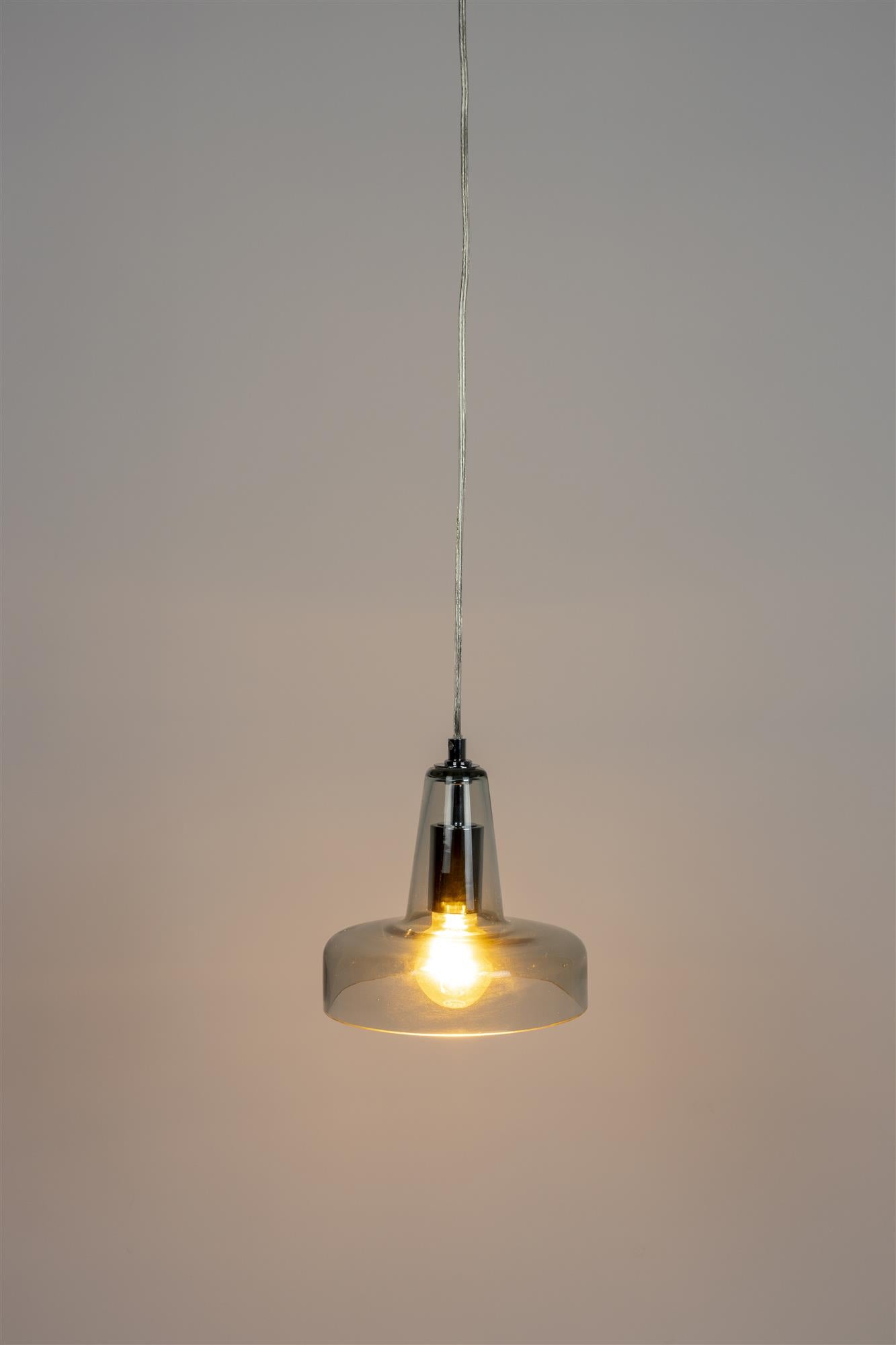 ANSHIN pendant lamp with glass shade