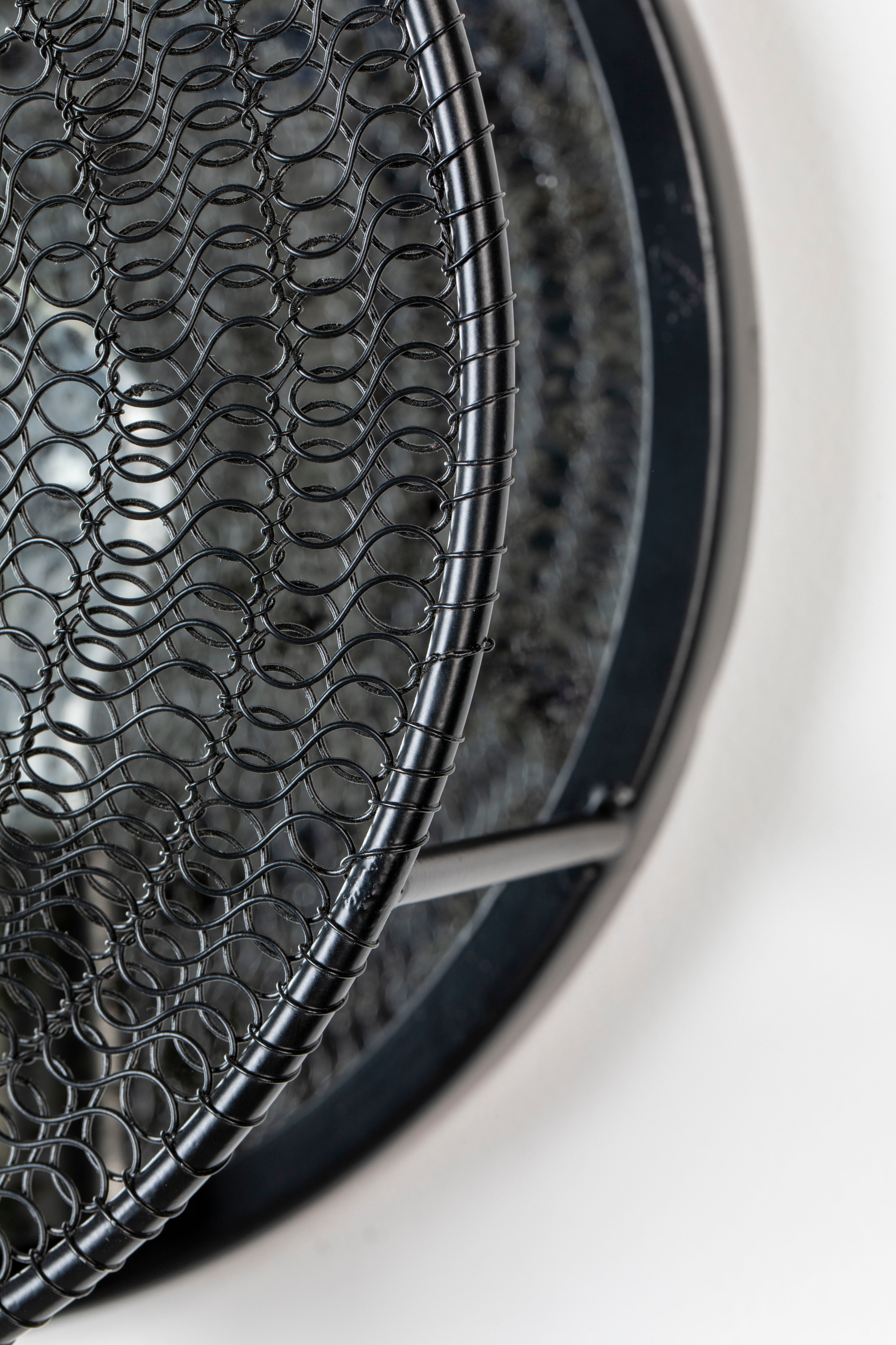 LEA black wall lamp