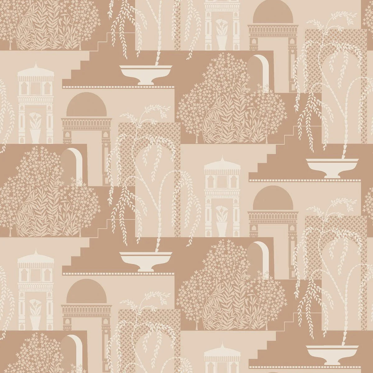 Antique Landscape Wallpaper MIMI Beige