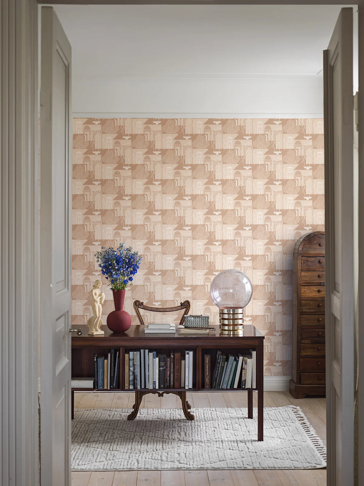 Antique Landscape Wallpaper MIMI Beige