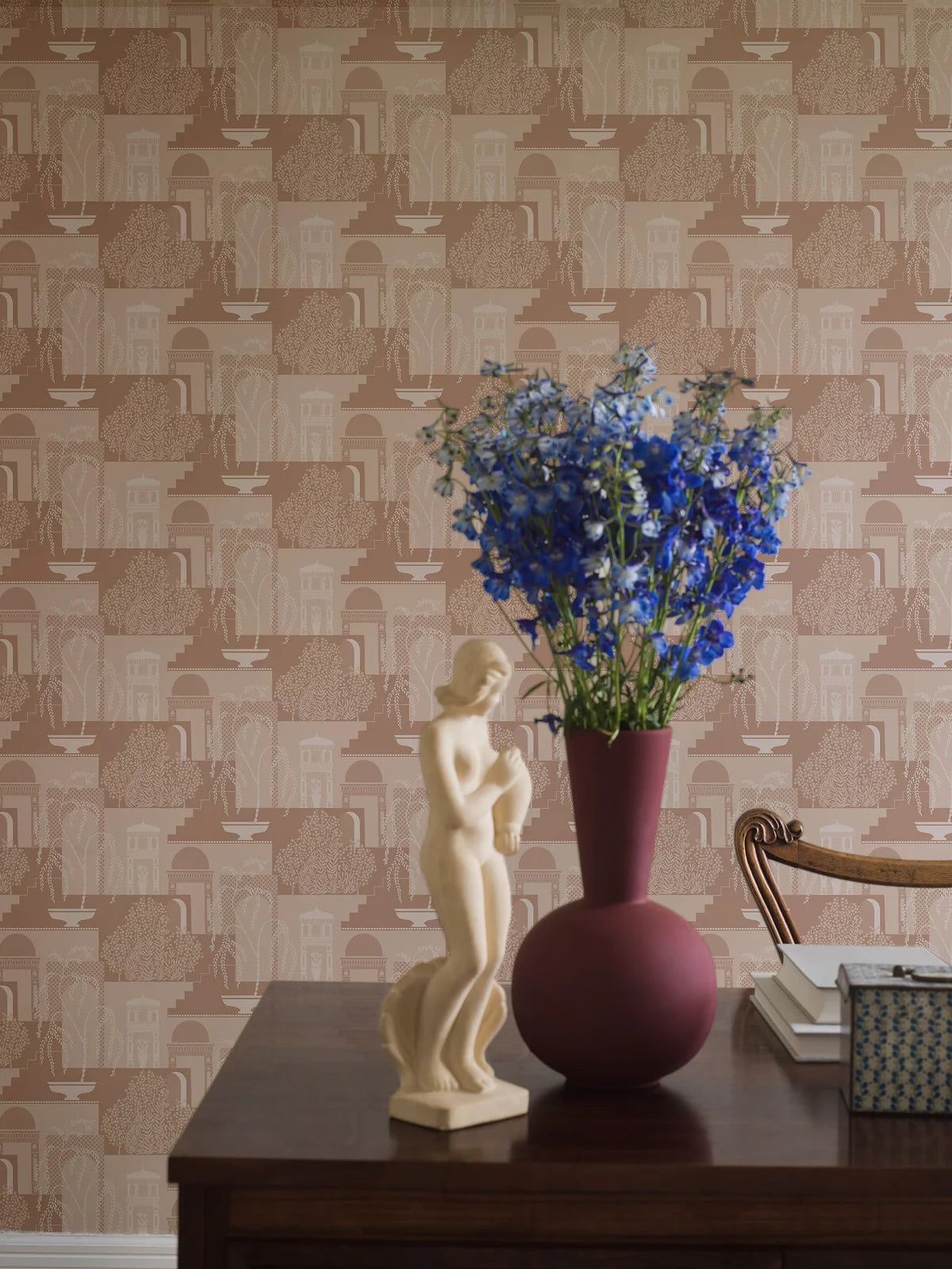 Antique Landscape Wallpaper MIMI Beige