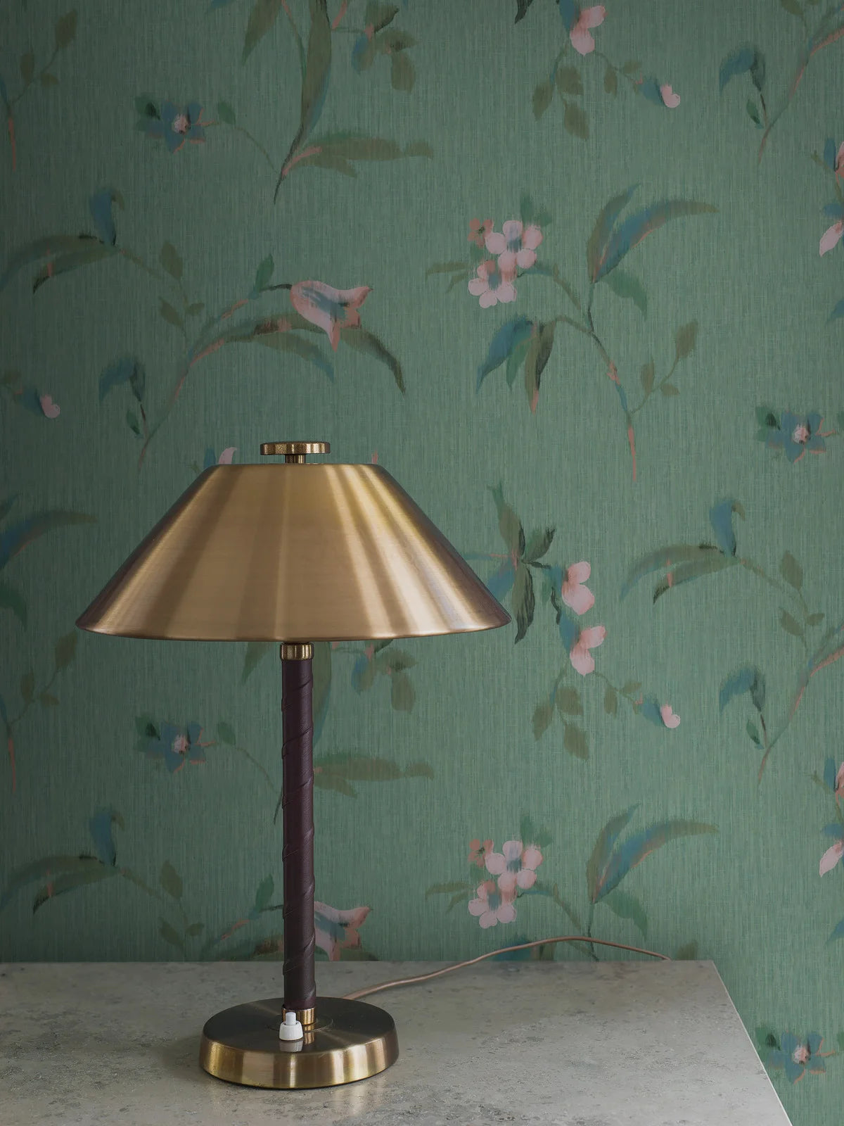 Wandbild mit pflanzlichem Motiv MARLENE grün