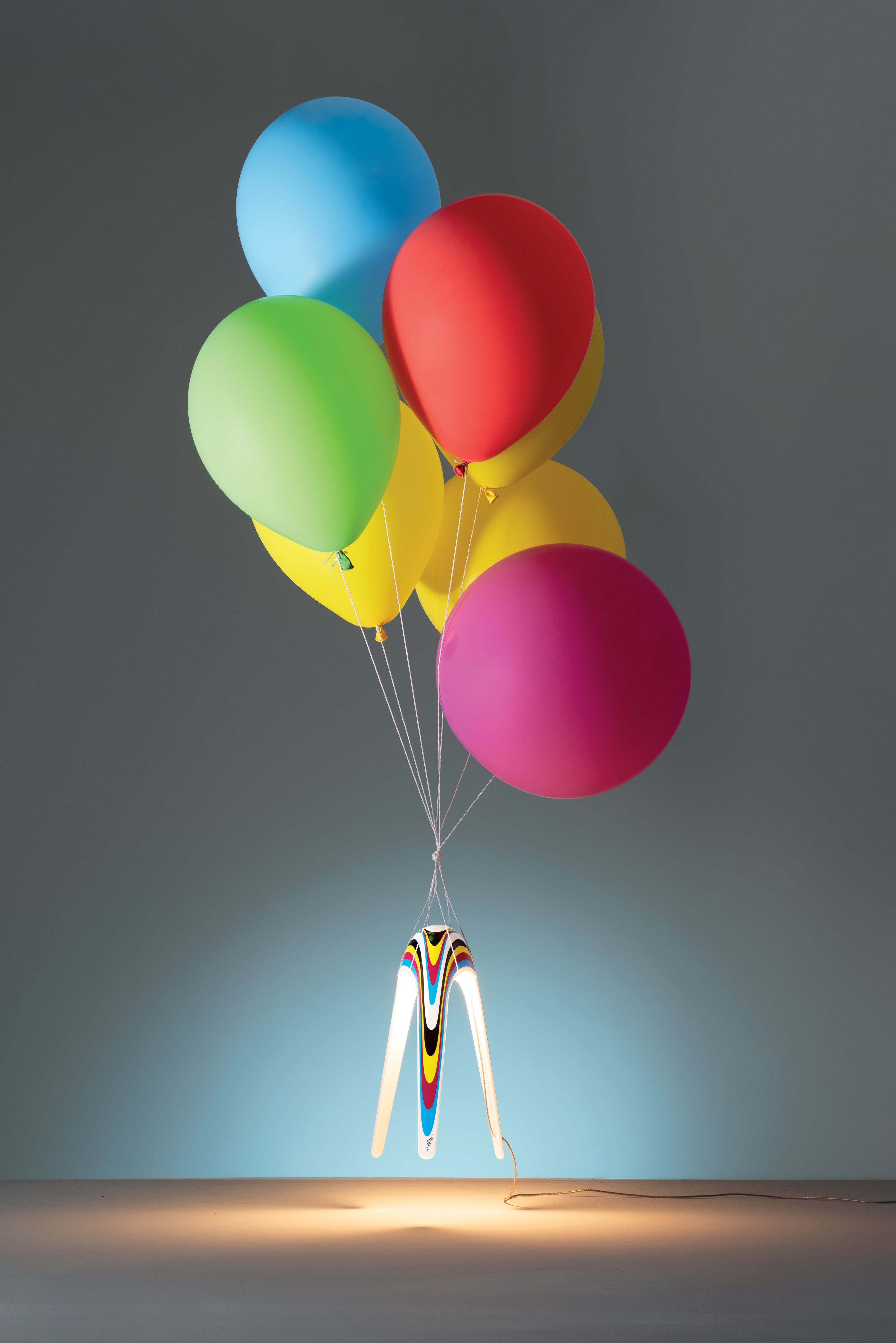 Tischlampe CYBORG mehrfarbig