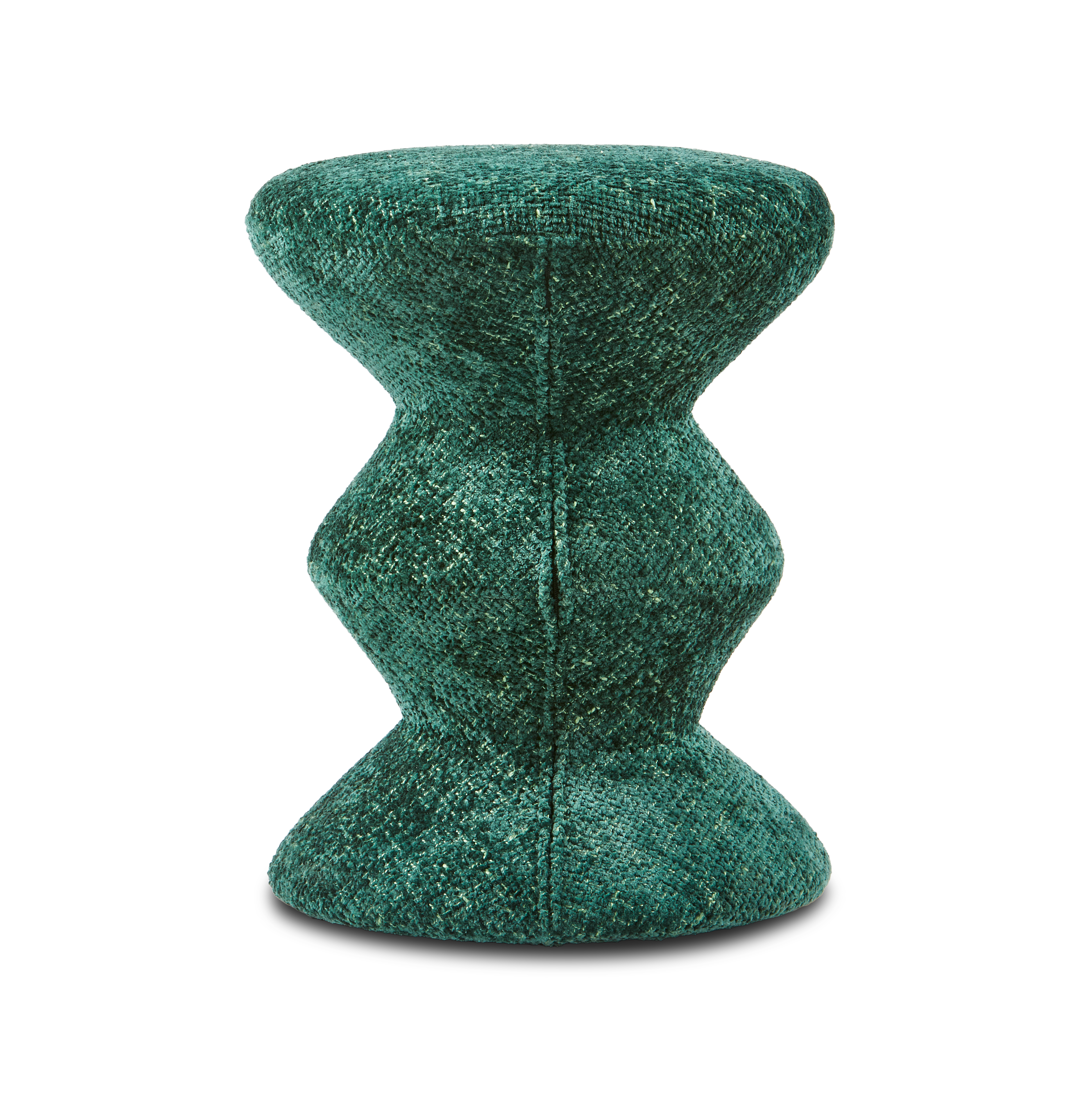 SOFT ZIG ZAG Stool Dark Green