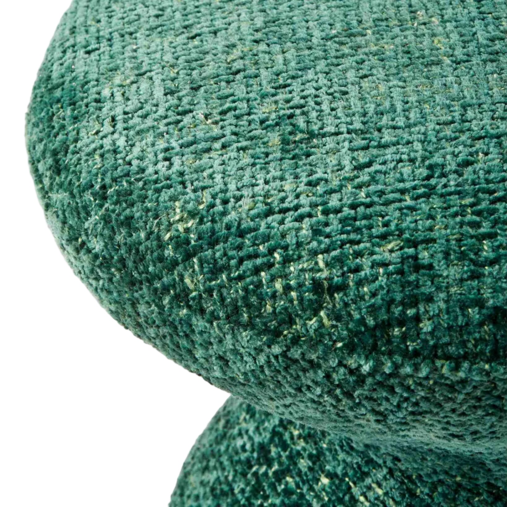 SOFT ZIG ZAG Stool Dark Green